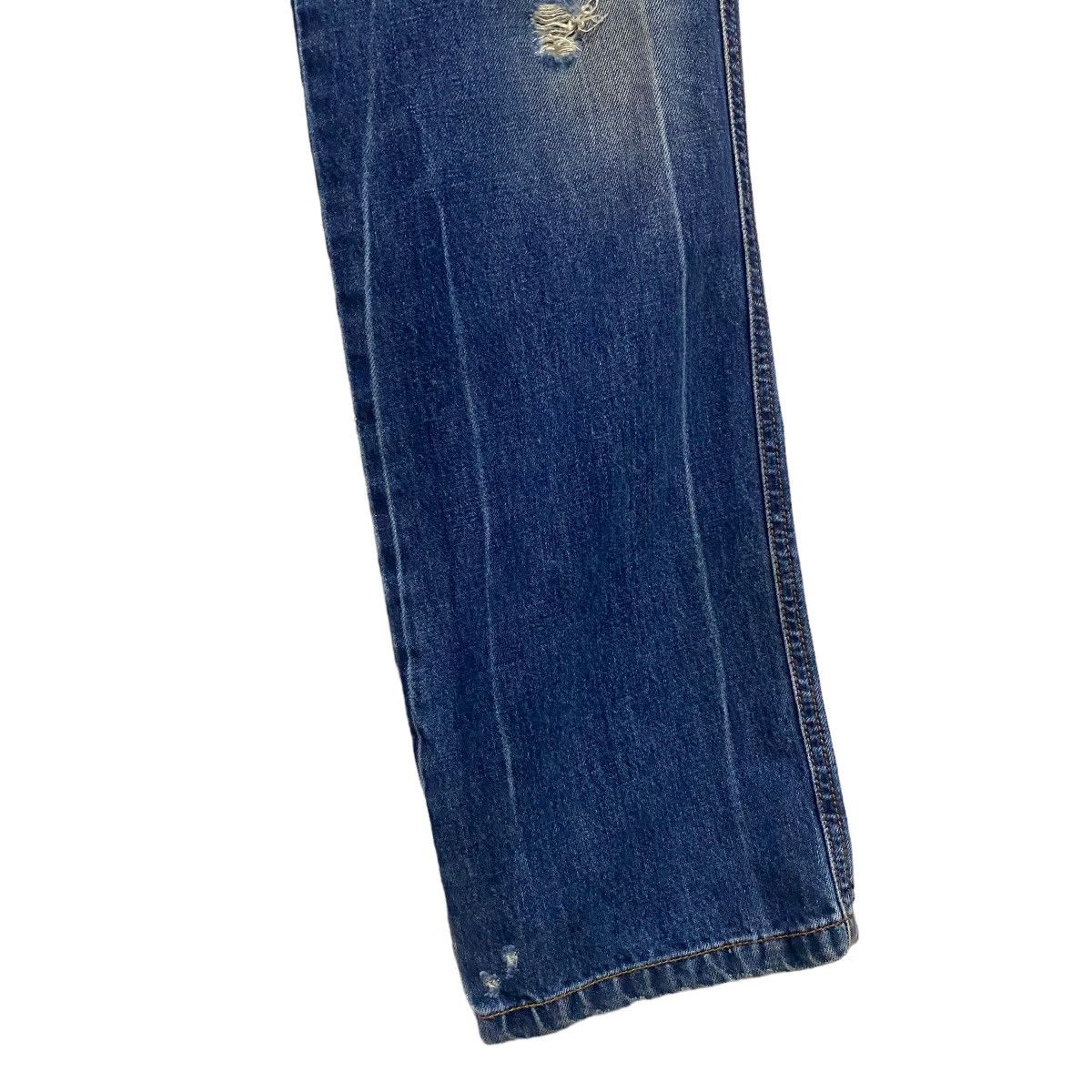 Dirk Bikkembergs Dirk Bikkembergs Distressed Denim Jeans Size US 31 - 8 Thumbnail
