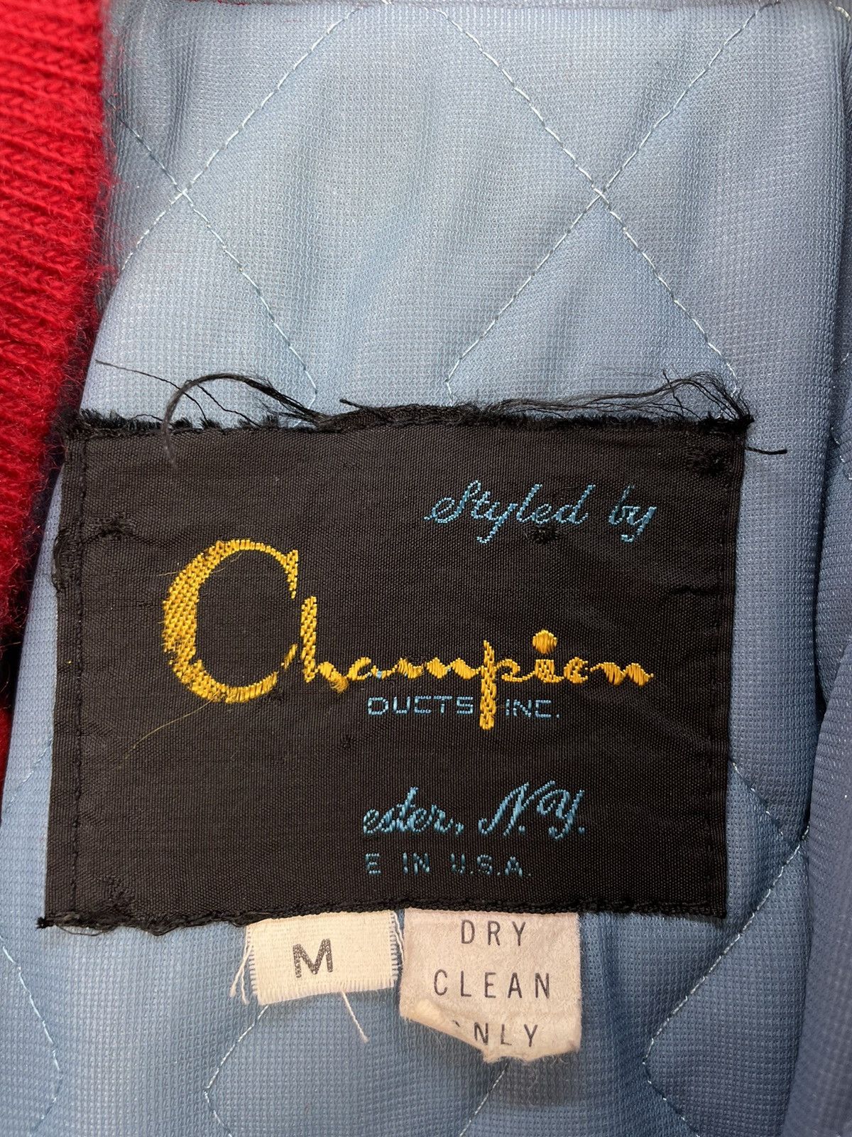 Champion Vintage 60s Champion running man tag varsity jacket Size US M / EU 48-50 / 2 - 7 Thumbnail