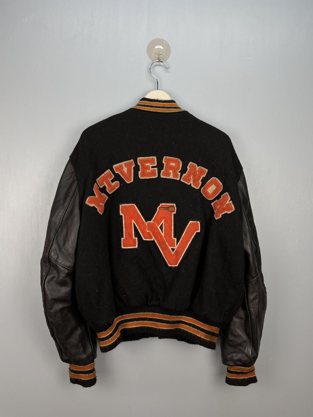 Delong Vintage DeLONG MT. VERNON varsity jacket Size US XL / EU 56 / 4 - 2 Thumbnail