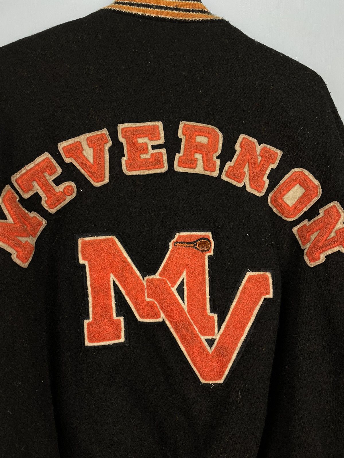 Delong Vintage DeLONG MT. VERNON varsity jacket Size US XL / EU 56 / 4 - 4 Thumbnail