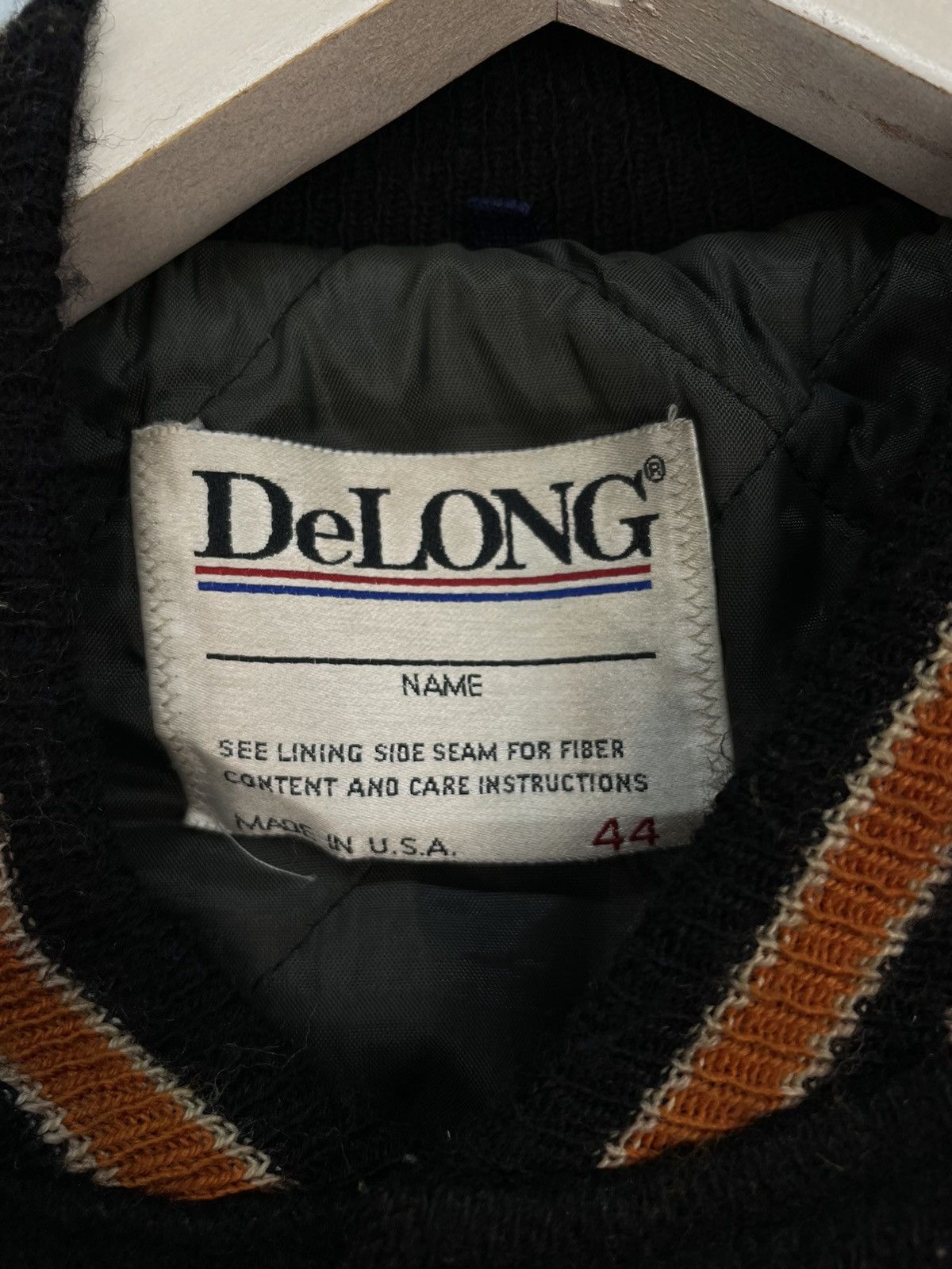 Delong Vintage DeLONG MT. VERNON varsity jacket Size US XL / EU 56 / 4 - 8 Thumbnail