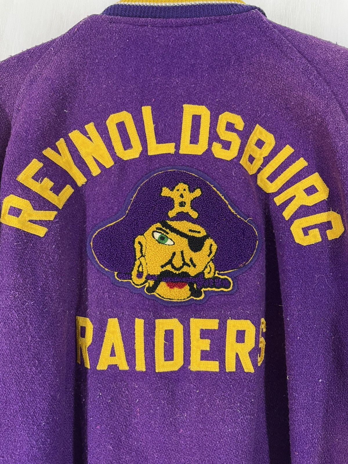 Holloway Vintage 80s Holloway varsity jacket Reynolodsburg raiders Size US L / EU 52-54 / 3 - 4 Thumbnail