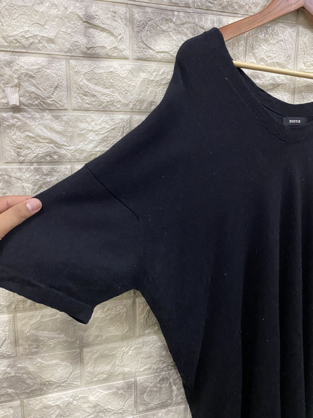 Designer × Issey Miyake × Zucca Zucca Black Over Size Blouse Size M / US 6-8 / IT 42-44 - 3 Thumbnail
