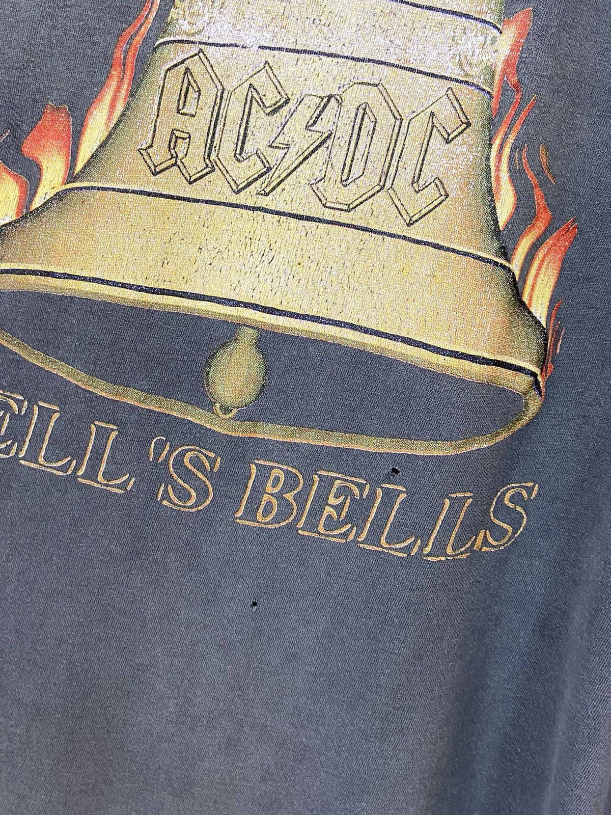 AC/DC × Vintage AC/DC Vintage Shirt Hell’s Bells Size US XXL / EU 58 / 5 - 9 Thumbnail
