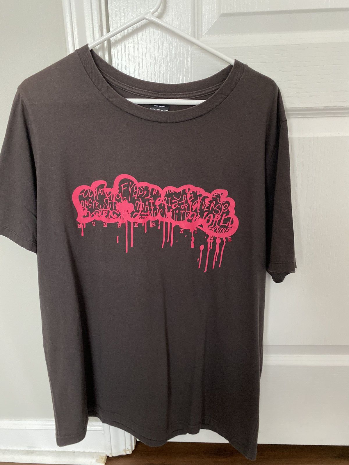 Number (N)ine graffiti logo tee