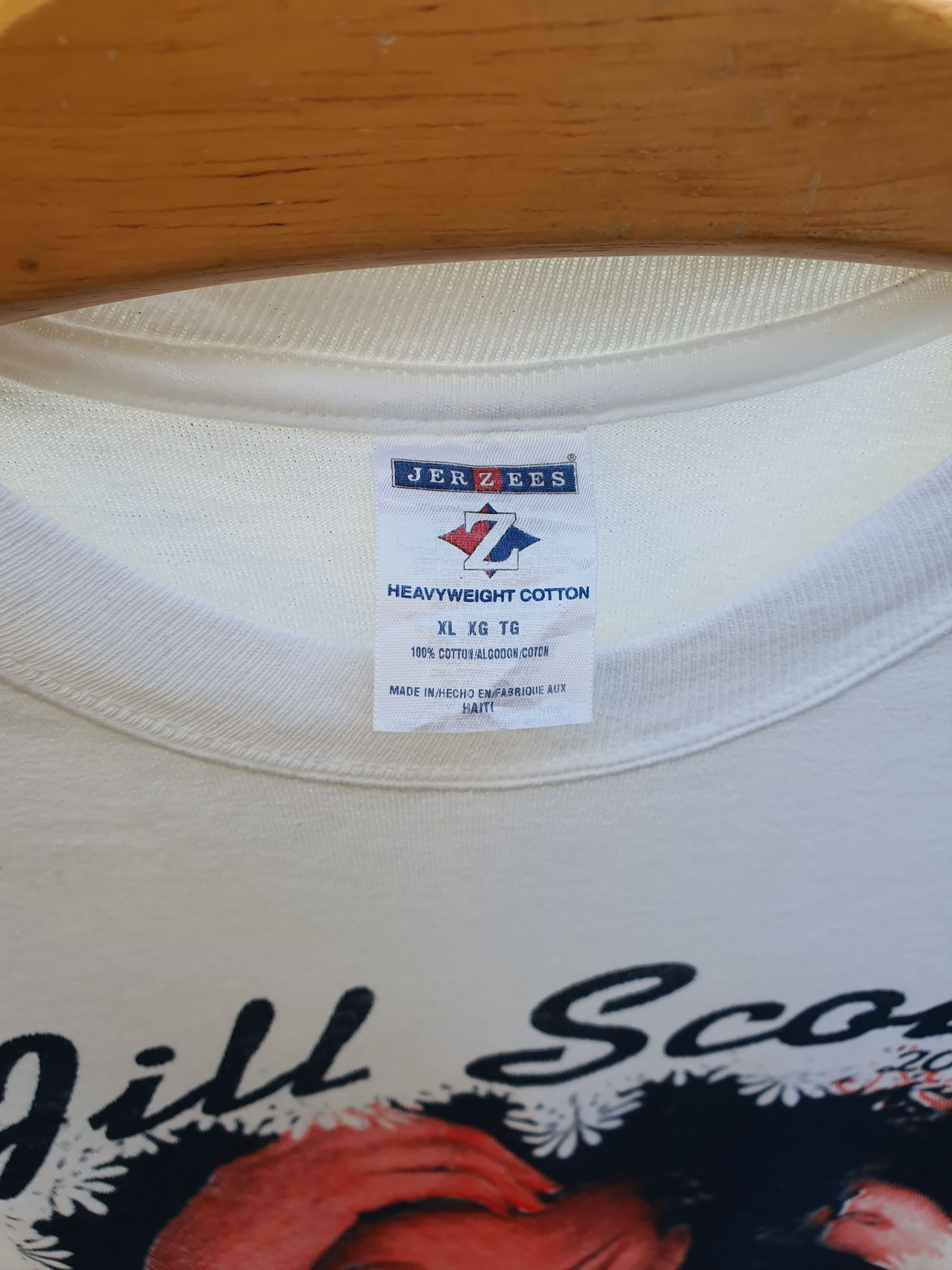 Rap Tees × Vintage Rare! 2005 Jill Scott The Big Beautiful Tour White Rap Tee Size US XL / EU 56 / 4 - 5 Thumbnail
