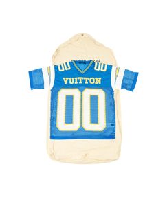 Louis Vuitton 2022 Mesh Football Jersey - Blue Casual Shirts
