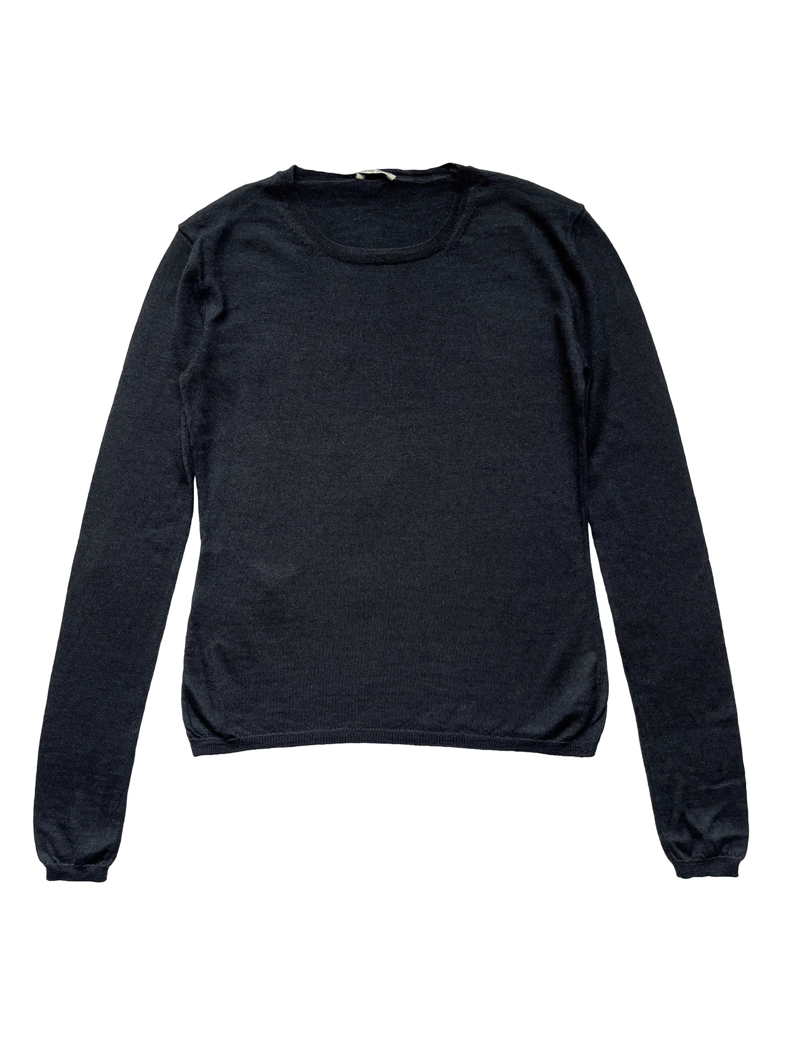 ⚡️QUICK SALE⚡️2014 Miu Miu Dark Navy Cashmere/Silk Knit