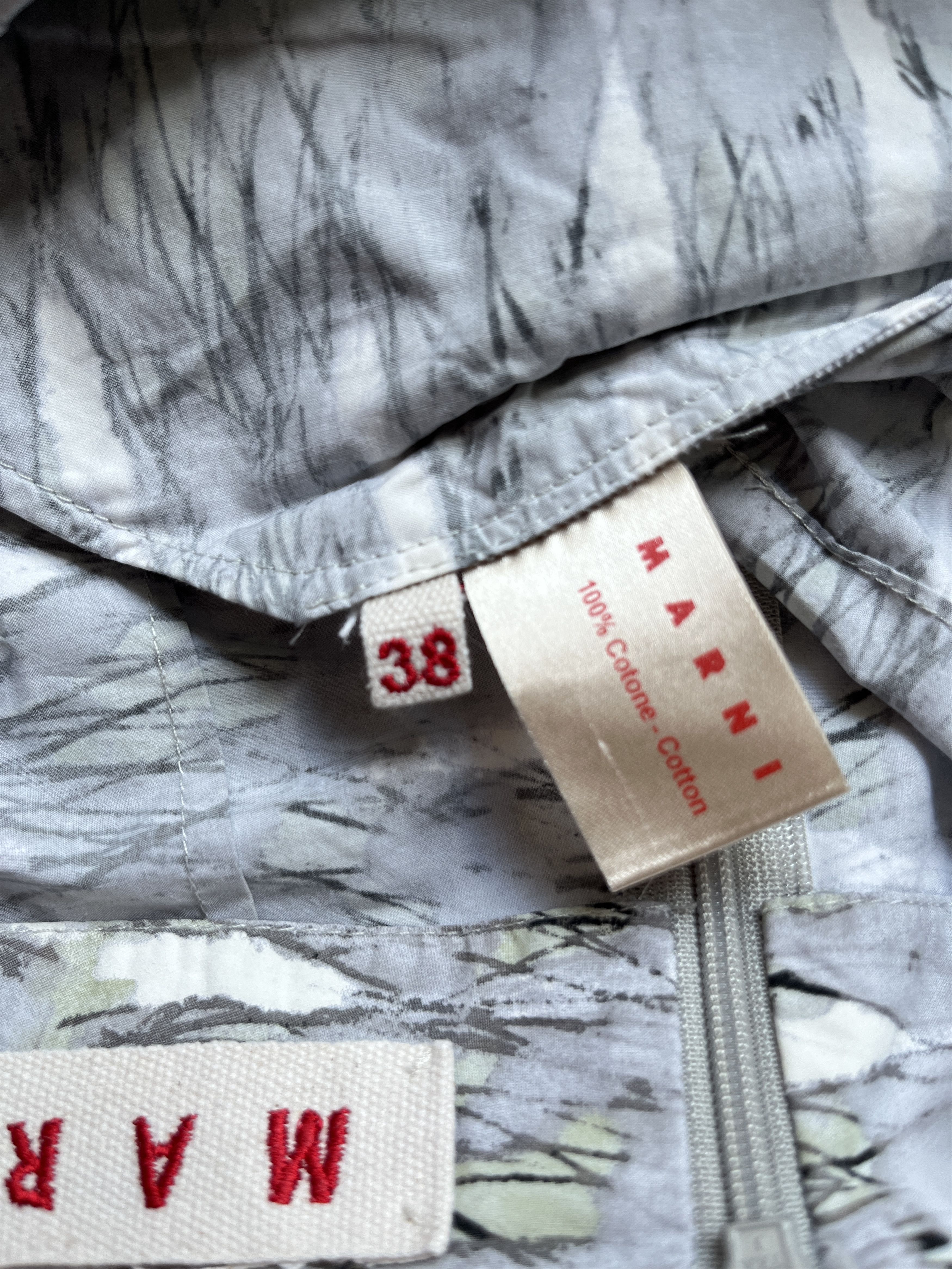 Marni ⚡️QUICK SALE⚡️Marni Grey Patterned Skirt Size 26" / US 2 / IT 38 - 6 Thumbnail
