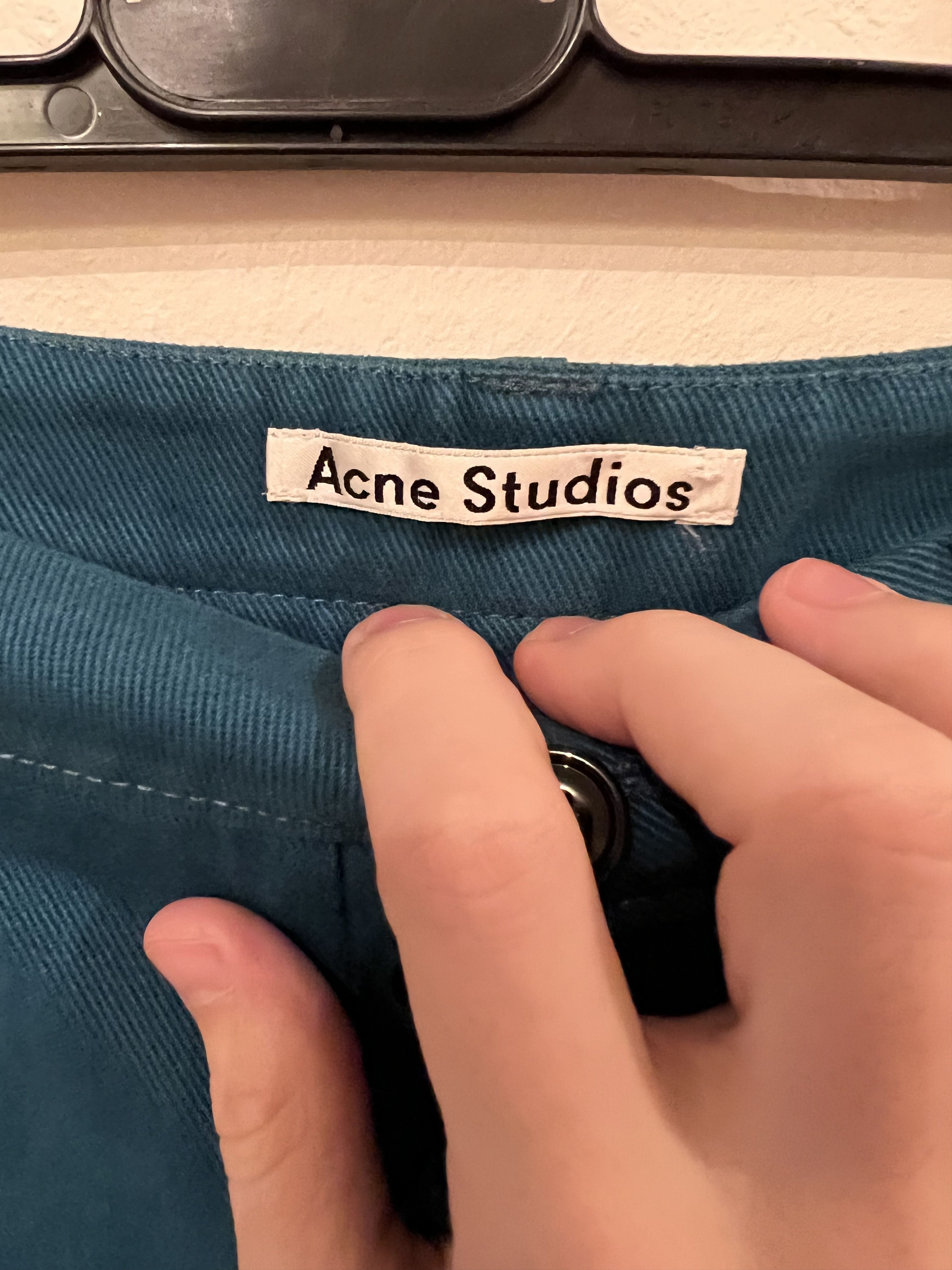 Acne Studios Thick Cotton Trousers Size US 32 / EU 48 - 4 Thumbnail