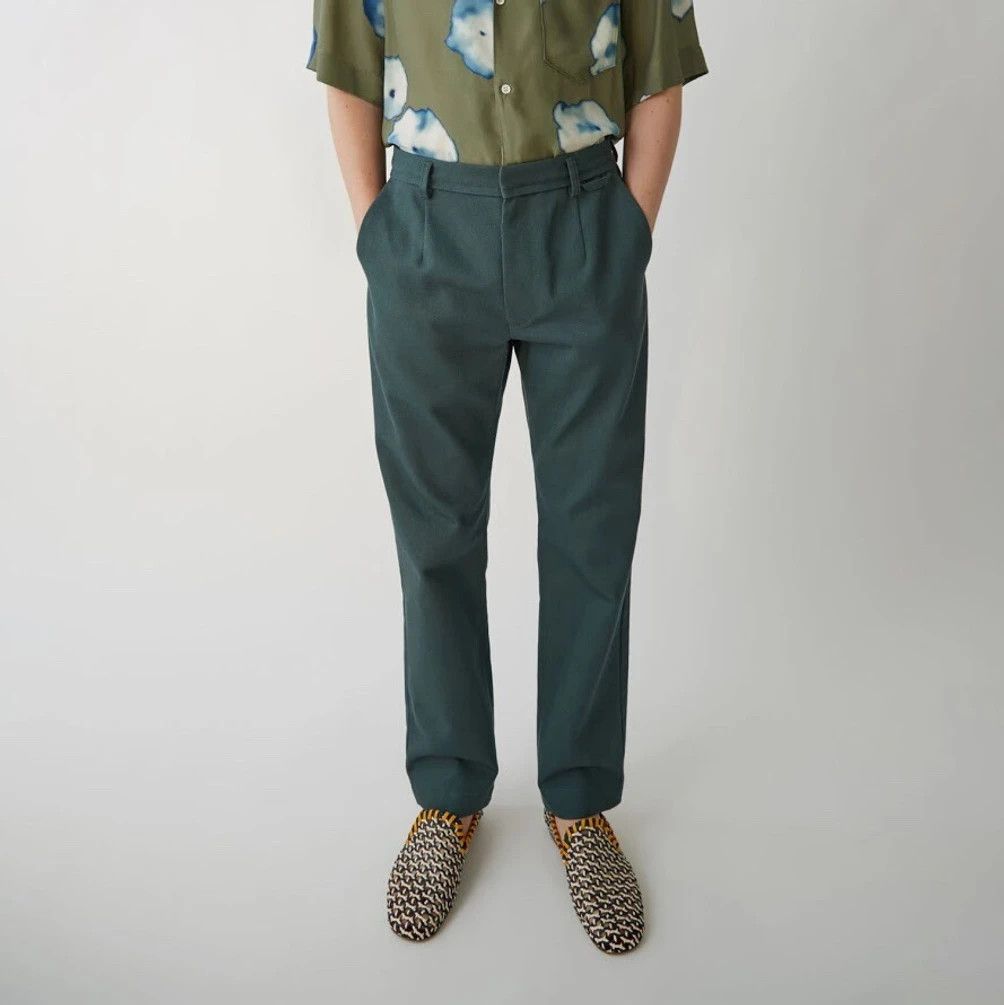 Acne Studios Thick Cotton Trousers Size US 32 / EU 48 - 2 Thumbnail