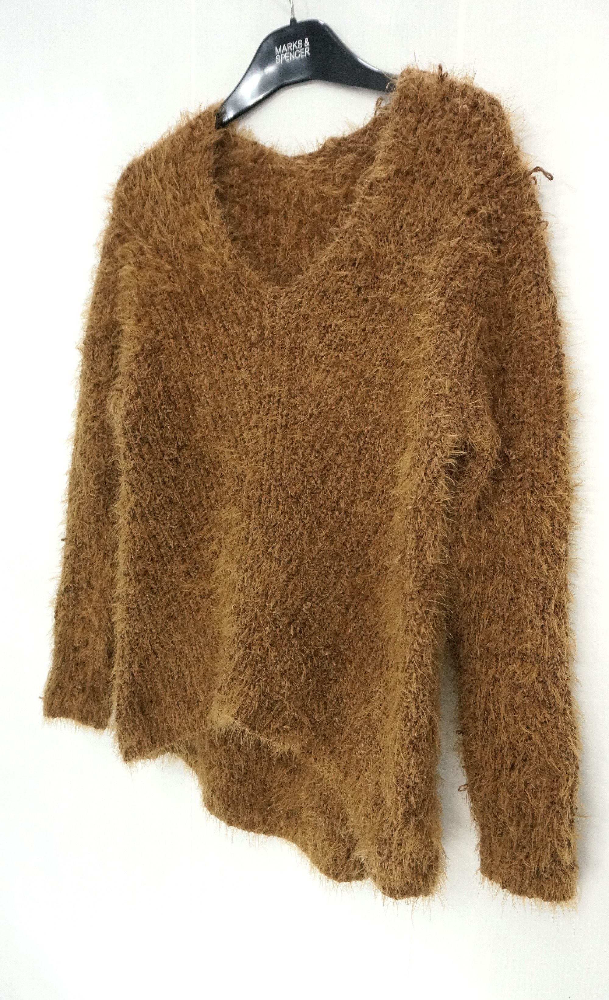 If Six Was Nine Japan URBAN RESEARCH Faux Fur Knitwear Sweater Size XXS / US 00 / IT 34 - 2 Thumbnail