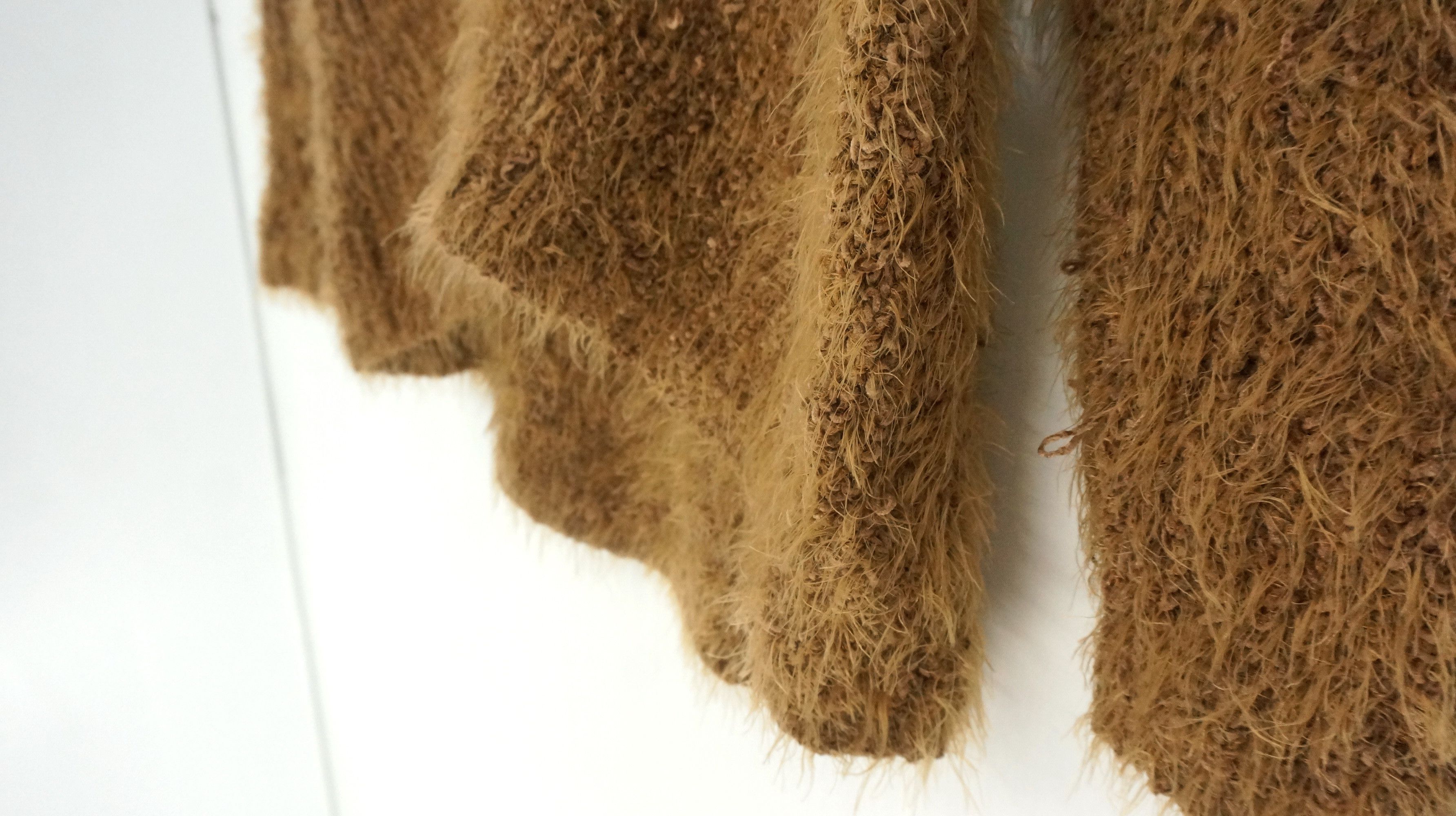 If Six Was Nine Japan URBAN RESEARCH Faux Fur Knitwear Sweater Size XXS / US 00 / IT 34 - 6 Thumbnail