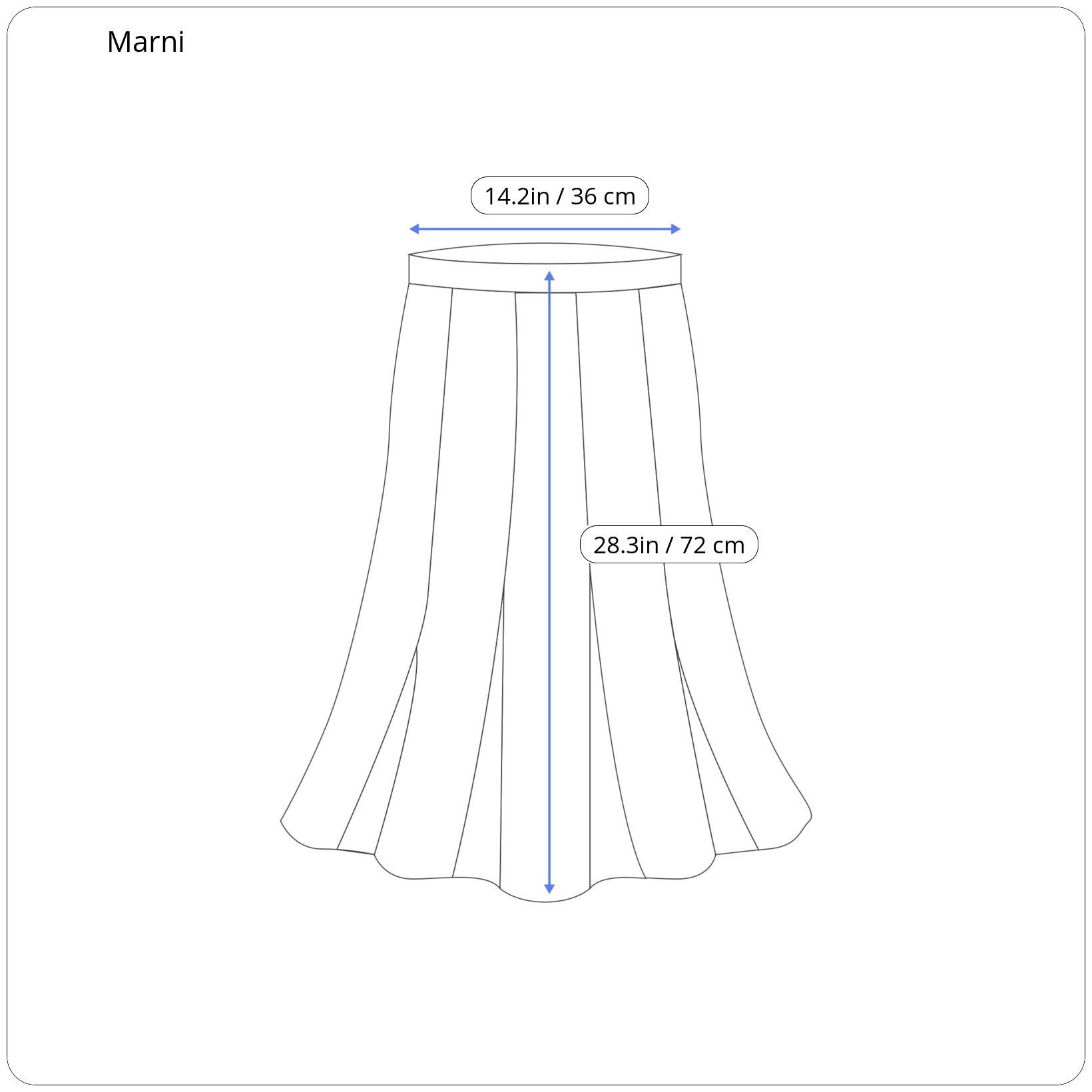 Marni ⚡️QUICK SALE⚡️Marni Grey and Brown A-Line Patterned Skirt Size 28" / US 6 / IT 42 - 6 Thumbnail