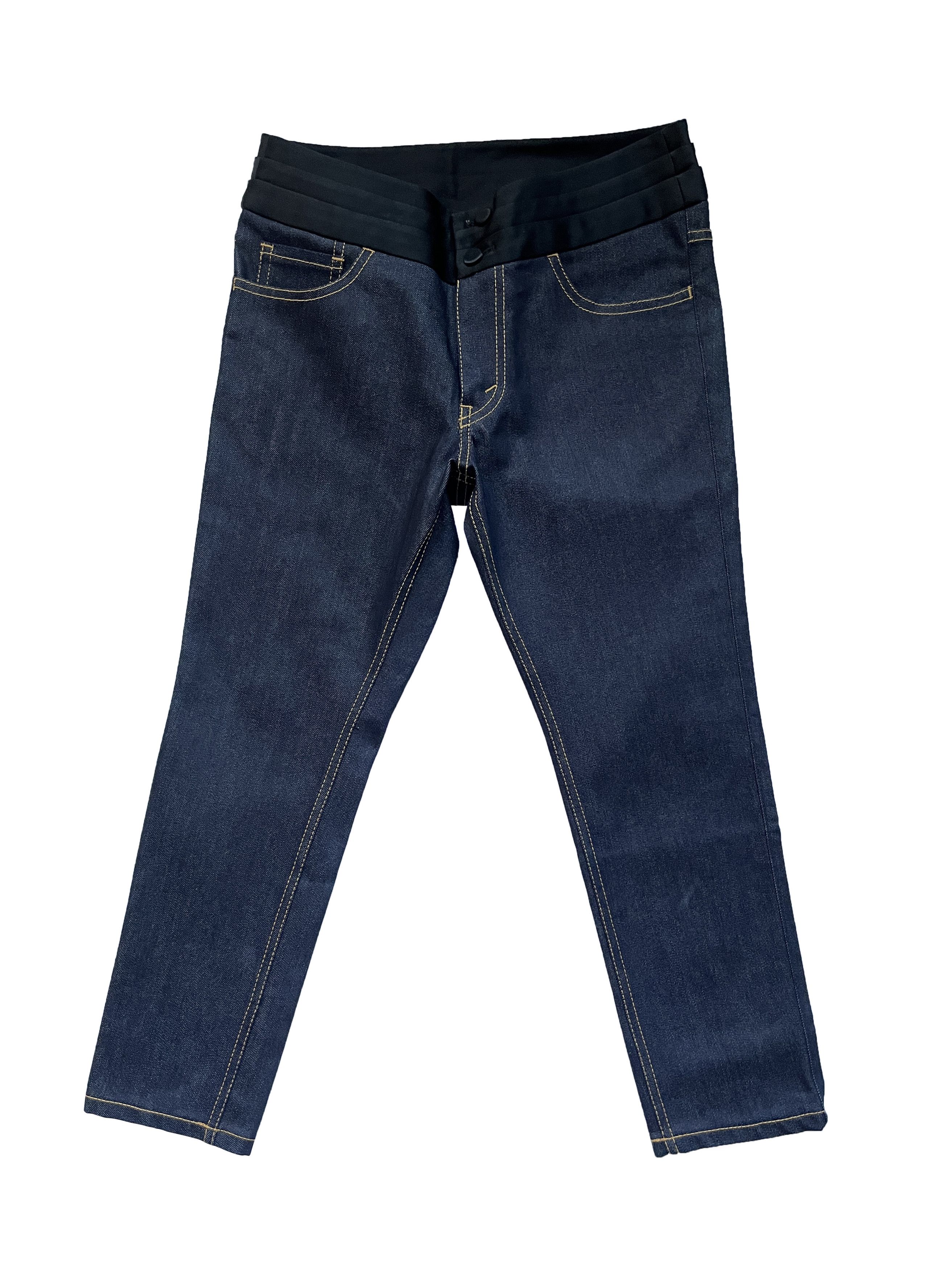 Comme des Garcons ⚡️QUICK SALE⚡️2006 Junya Watanabe Jeans Cummerbund Waist Size 27" / US 4 / IT 40 - 1 Thumbnail