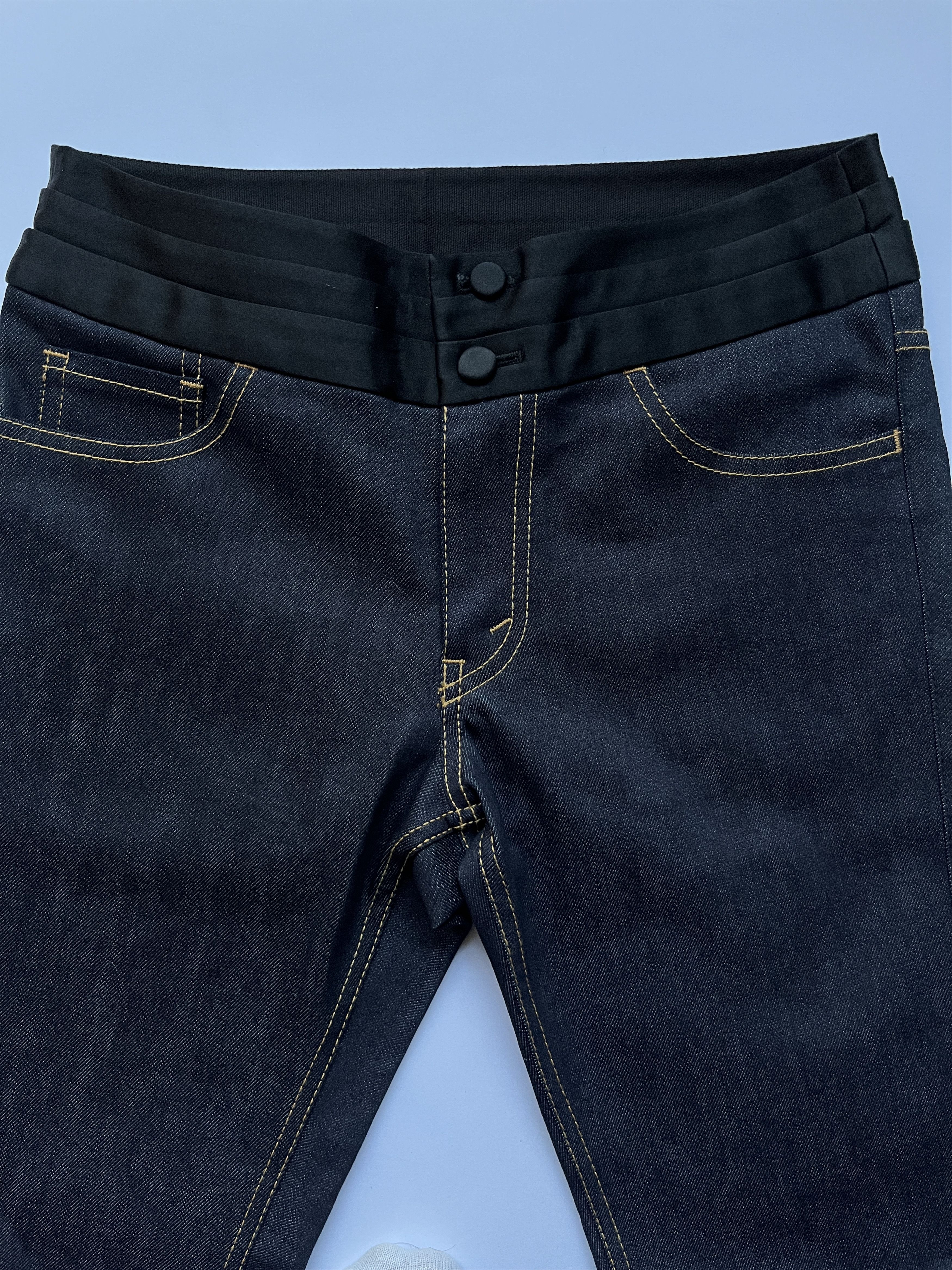 Comme des Garcons ⚡️QUICK SALE⚡️2006 Junya Watanabe Jeans Cummerbund Waist Size 27" / US 4 / IT 40 - 3 Thumbnail