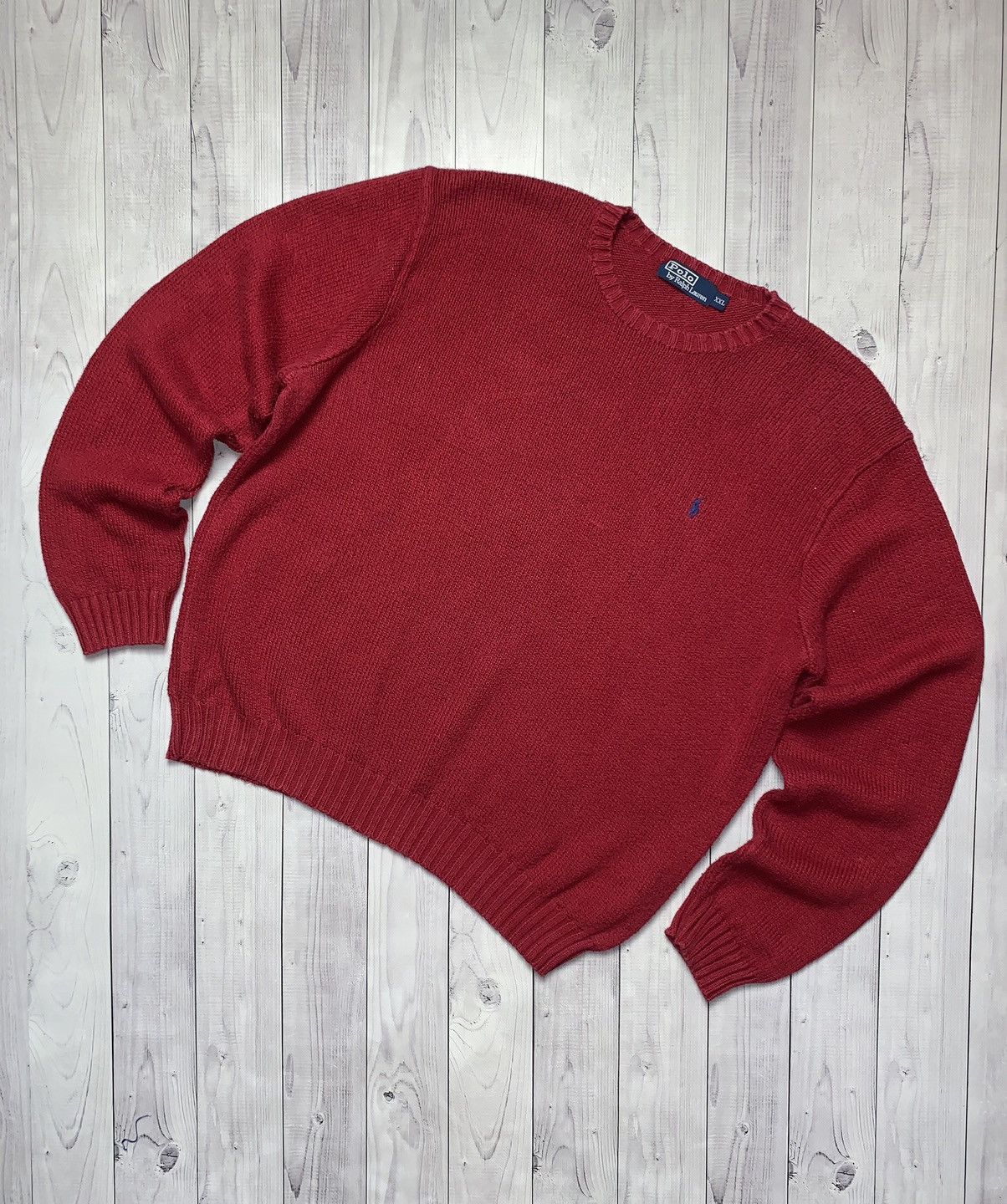Polo Ralph Lauren × Vintage Vintage Polo Ralph Lauren sweater knitted size XXL Size US XXL / EU 58 / 5 - 1 Thumbnail