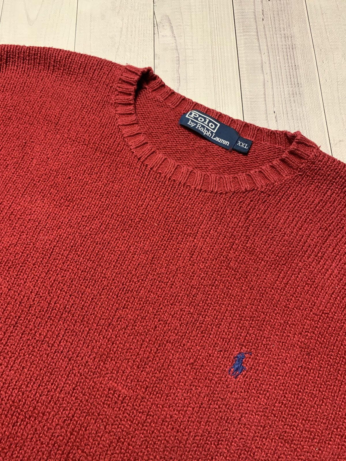 Polo Ralph Lauren × Vintage Vintage Polo Ralph Lauren sweater knitted size XXL Size US XXL / EU 58 / 5 - 3 Thumbnail