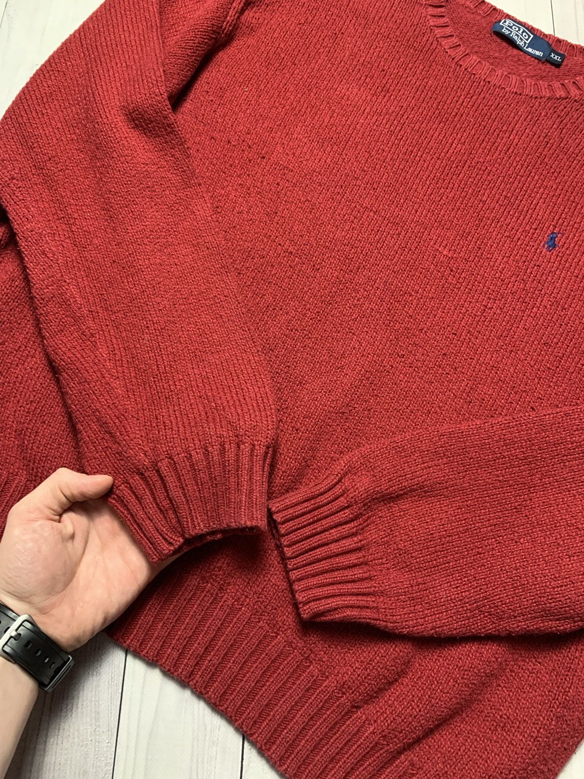 Polo Ralph Lauren × Vintage Vintage Polo Ralph Lauren sweater knitted size XXL Size US XXL / EU 58 / 5 - 5 Thumbnail