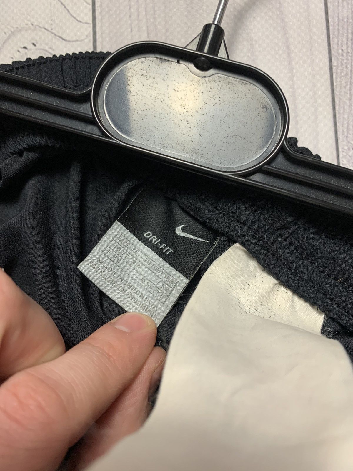 Nike × Vintage Vintage Nike drill pants Y2K joggers size XL Size US 36 / EU 52 - 6 Thumbnail