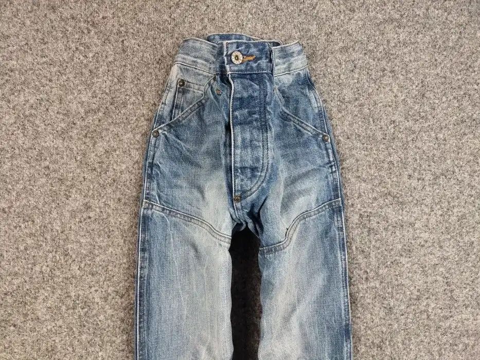 G-Star Vintage G Star Raw 5620 3d Loose Washed Blue Denim Jeans Size US 28 / EU 44 - 3 Thumbnail