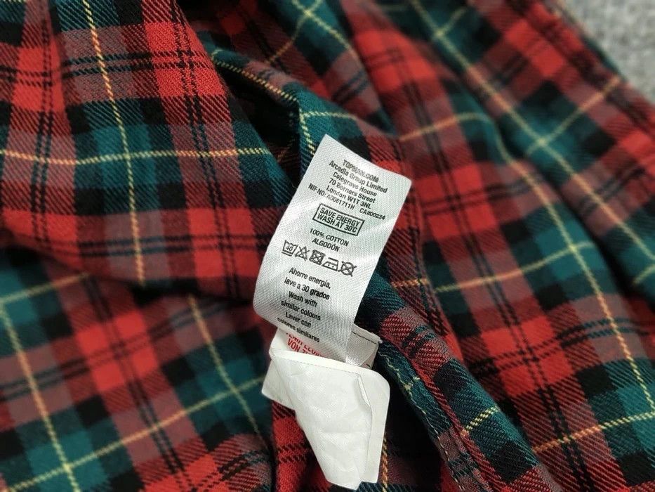 Flannel Vintage Flannel Shirt Travis Scott Style Streetwear Hype Size US M / EU 48-50 / 2 - 9 Thumbnail
