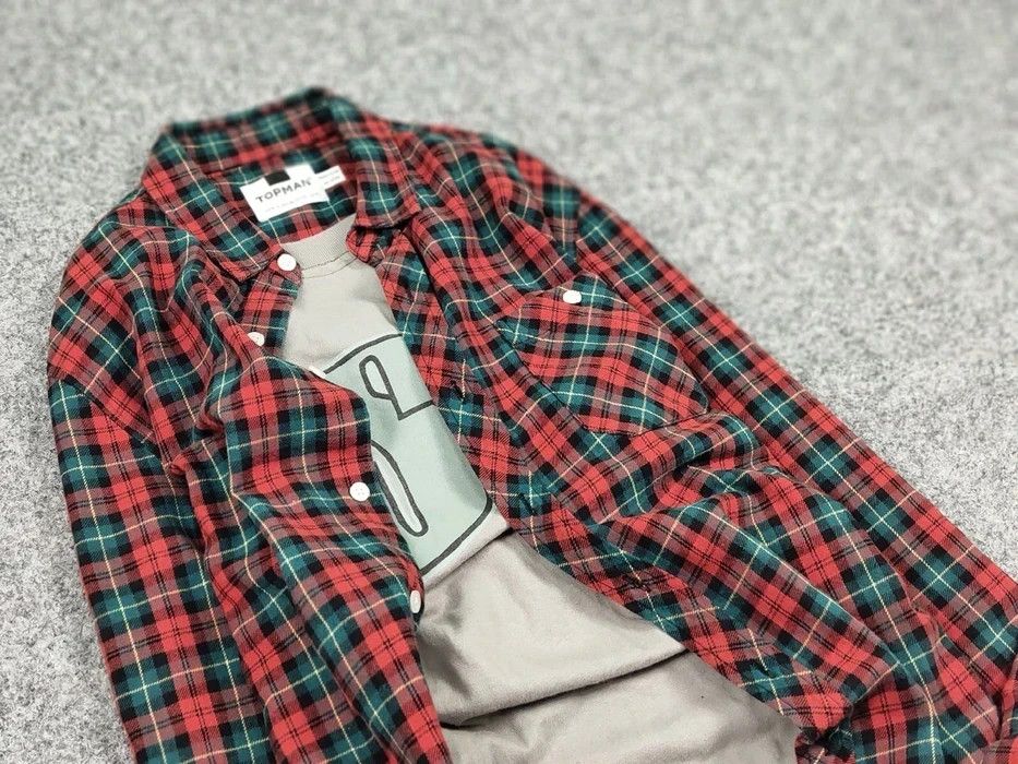 Flannel Vintage Flannel Shirt Travis Scott Style Streetwear Hype Size US M / EU 48-50 / 2 - 6 Thumbnail