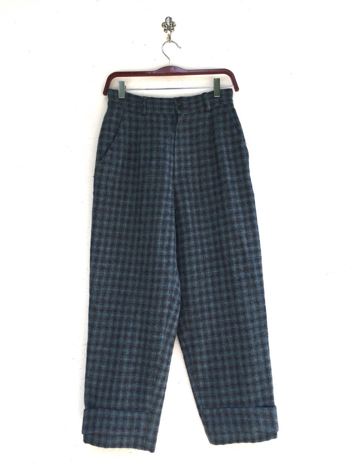 image of Hiroko Koshino Homme x Vintage Hiroko Koshino Casual Pants (Women) in Mix, Women's (Size 26)