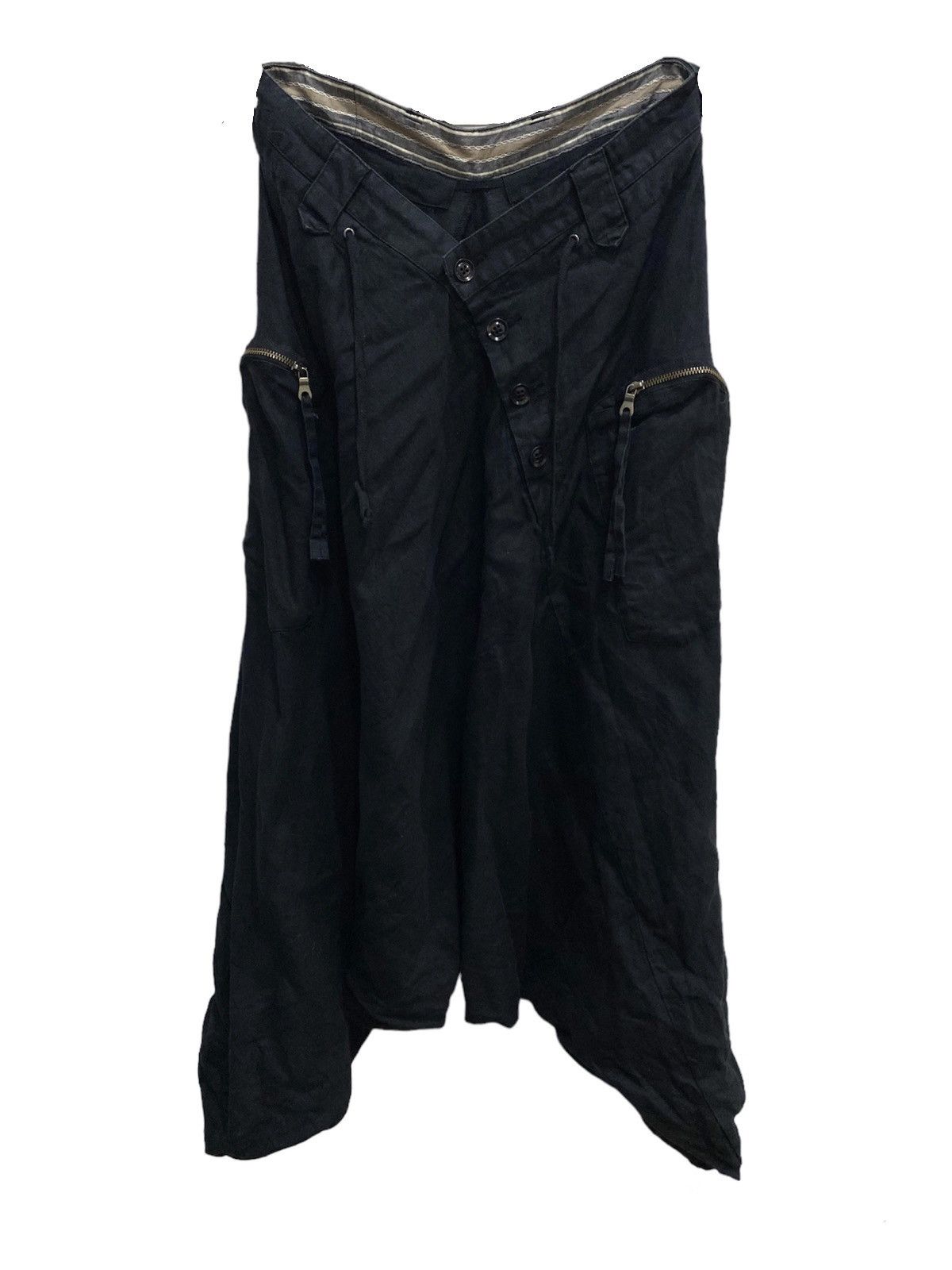 Japanese Brand PPFM Drop Crotch Pants Re birth Le birth Destruct Product Size US 30 / EU 46 - 3 Thumbnail