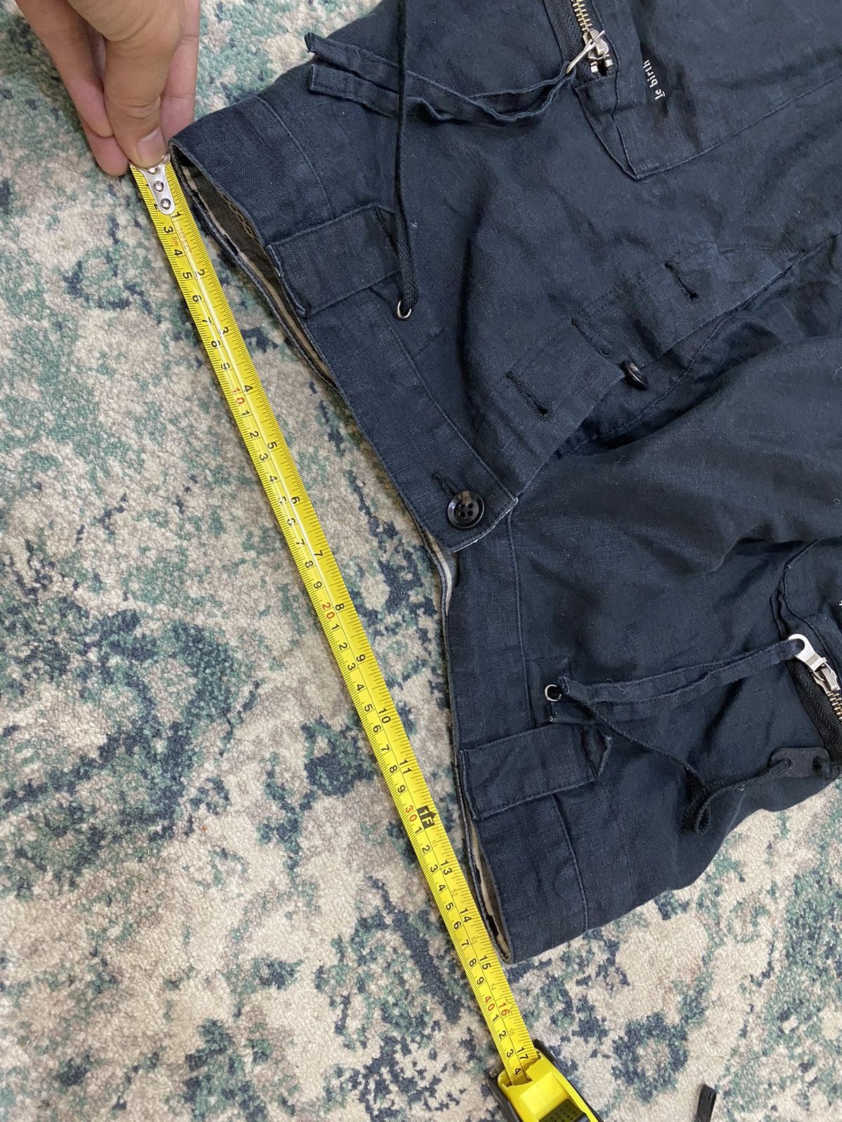 Japanese Brand PPFM Drop Crotch Pants Re birth Le birth Destruct Product Size US 30 / EU 46 - 14 Thumbnail