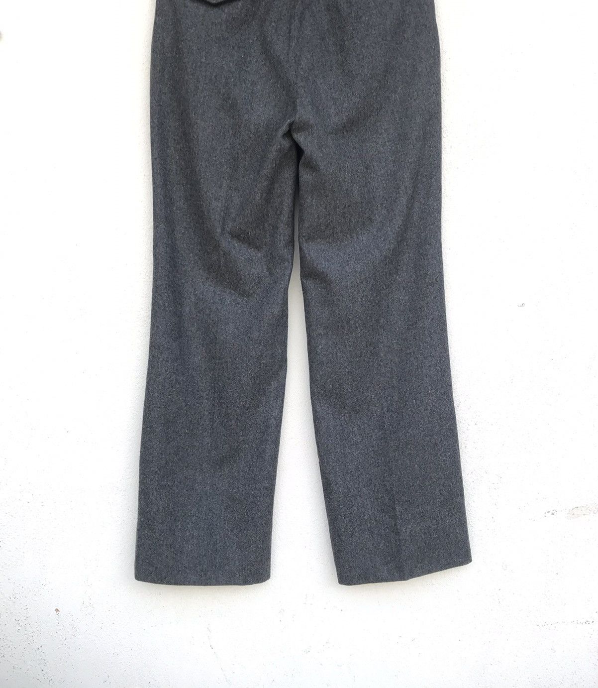 Japanese Brand Vintage Borg japanese brand trouser wide wool pant Size US 29 - 7 Thumbnail