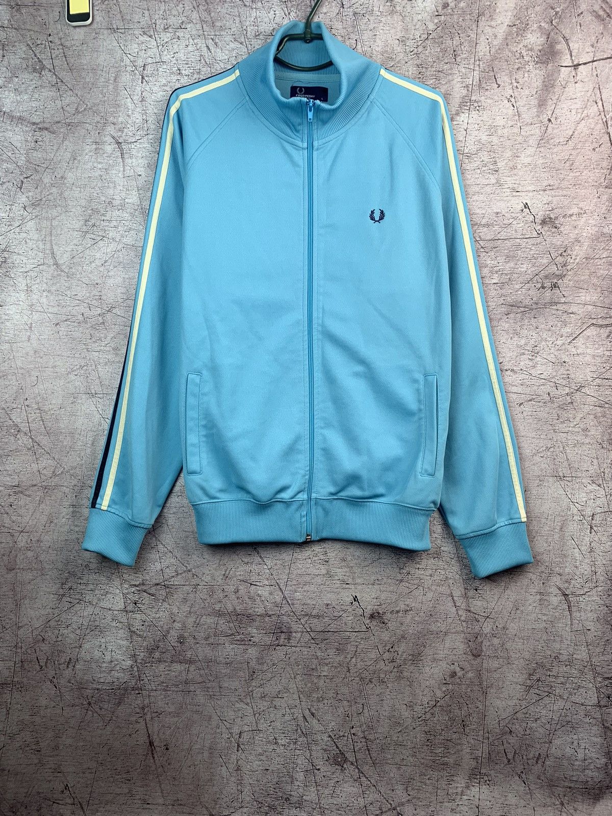 Fred Perry × Vintage Vintage Fred Perry Track Top Jacket Size US L / EU 52-54 / 3 - 1 Thumbnail