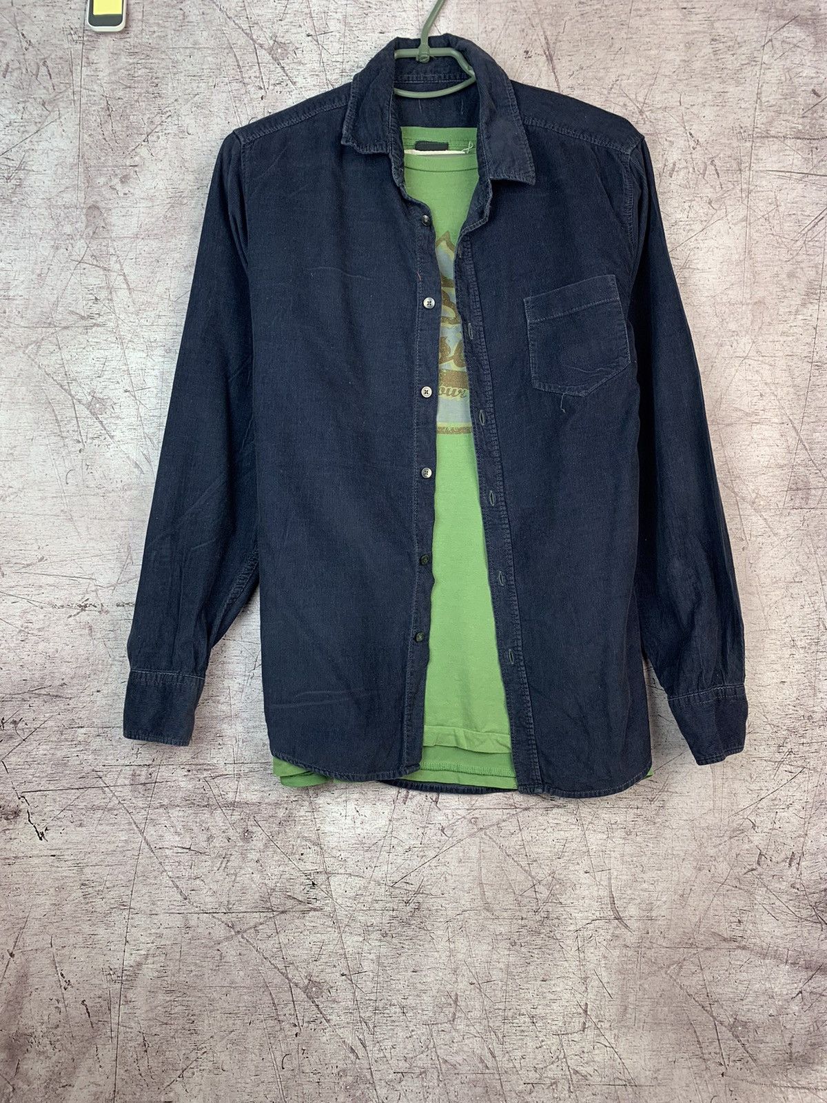 Flannel × Vintage Vintage Corduroy Flannel Travis Style Size US M / EU 48-50 / 2 - 1 Thumbnail