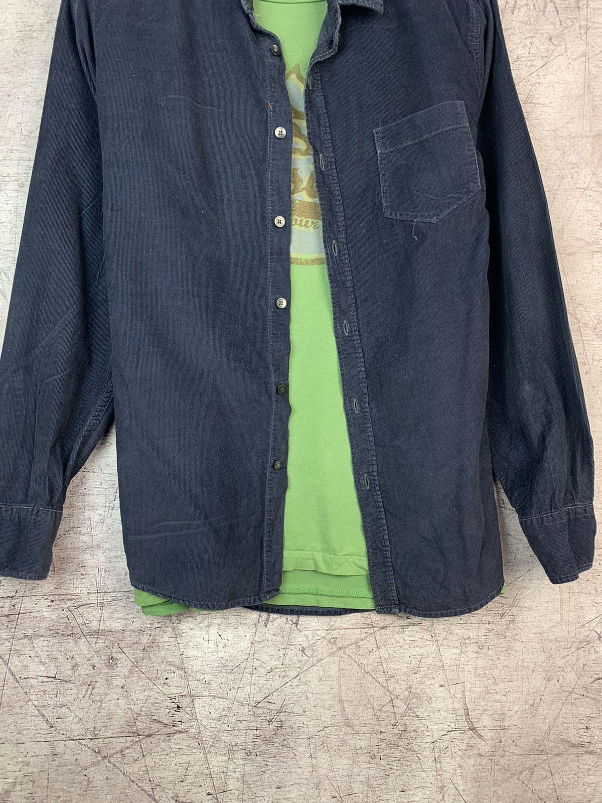 Flannel × Vintage Vintage Corduroy Flannel Travis Style Size US M / EU 48-50 / 2 - 3 Thumbnail