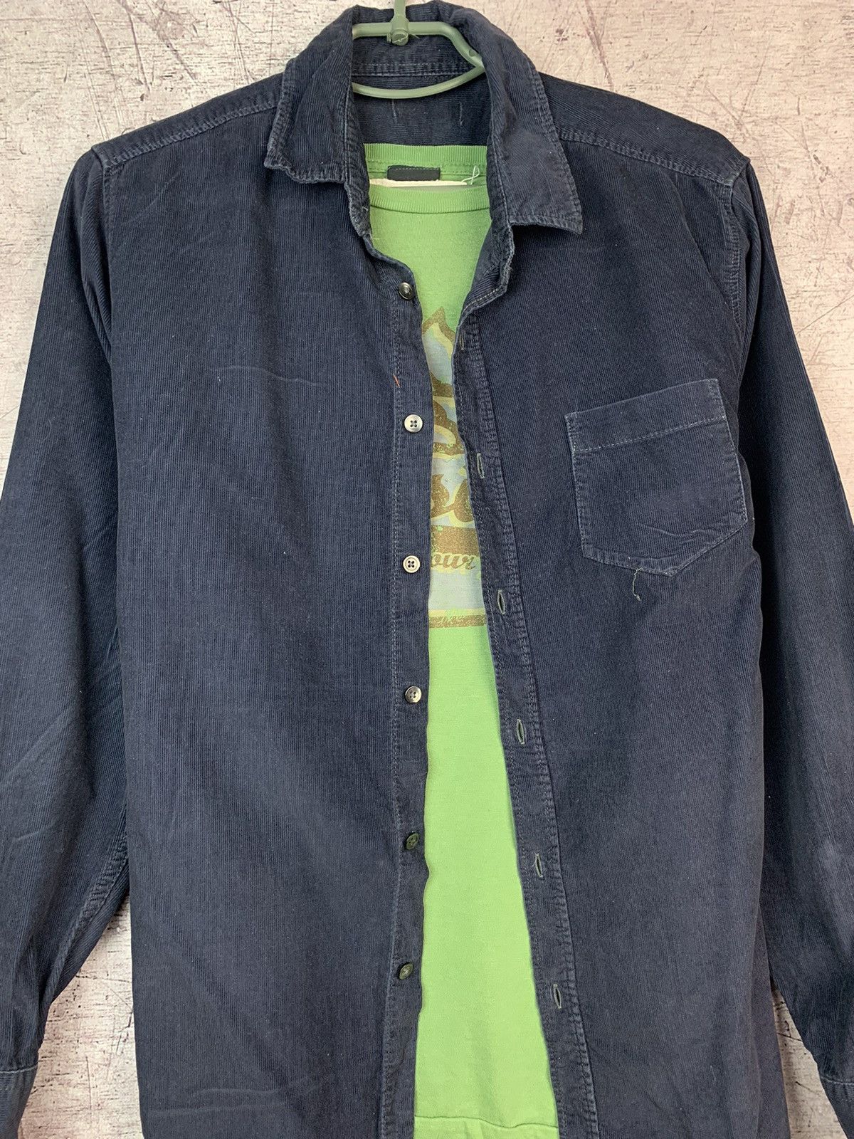 Flannel × Vintage Vintage Corduroy Flannel Travis Style Size US M / EU 48-50 / 2 - 2 Thumbnail