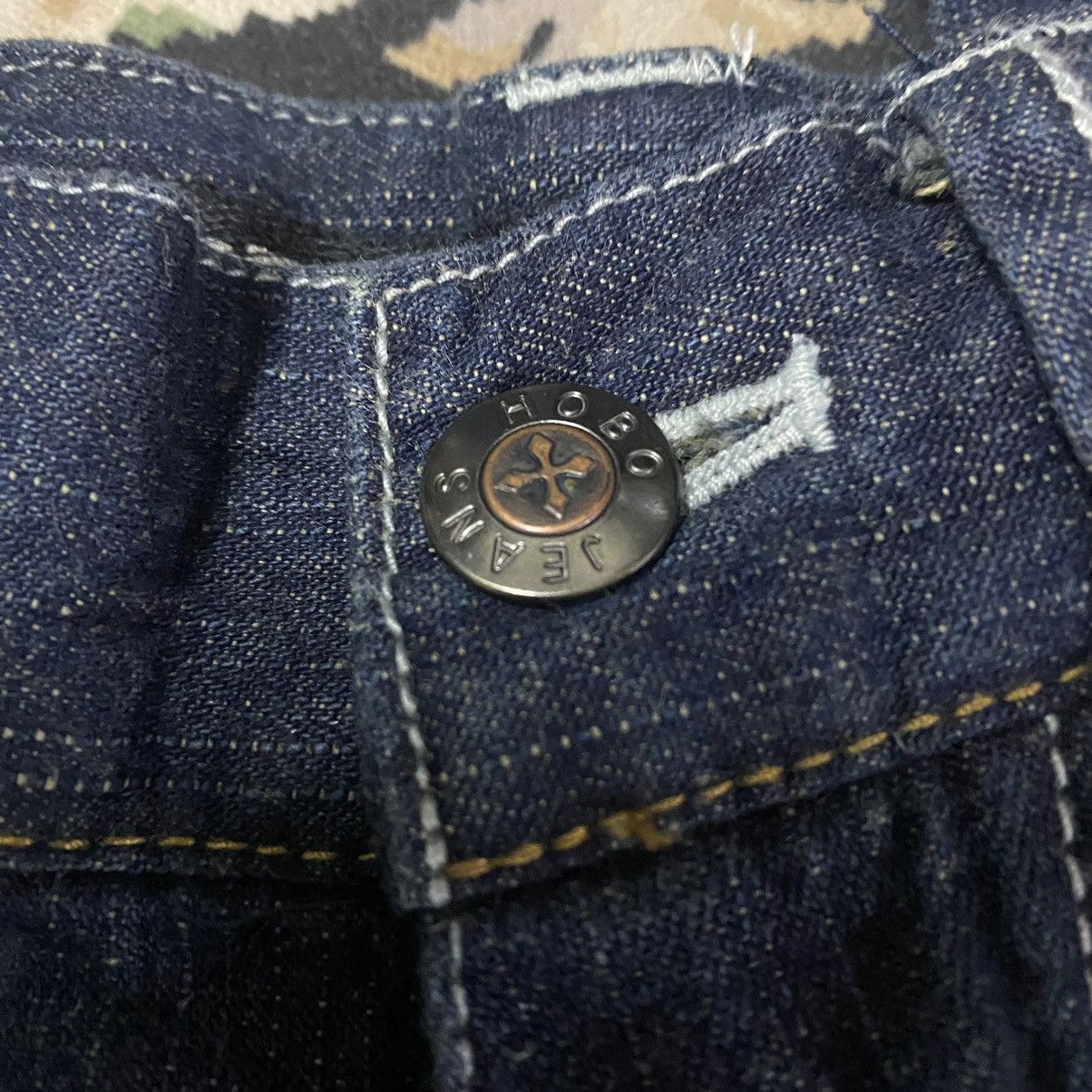 Japanese Brand Hobo Denim Baggy Skater Pants Size US 29 - 14 Thumbnail