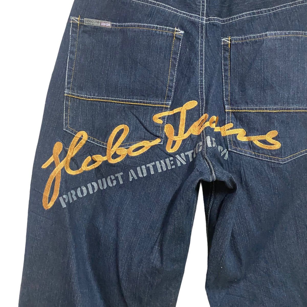 Japanese Brand Hobo Denim Baggy Skater Pants Size US 29 - 10 Thumbnail