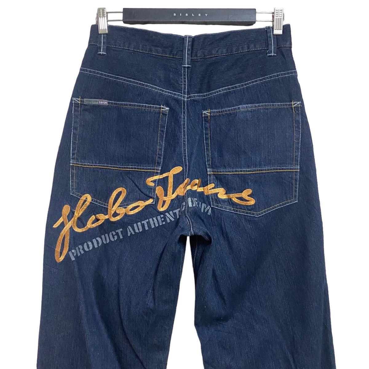 Japanese Brand Hobo Denim Baggy Skater Pants Size US 29 - 8 Thumbnail