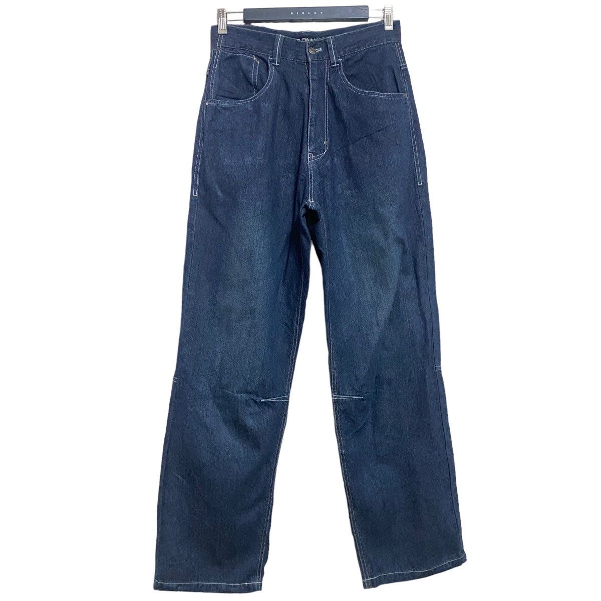 Japanese Brand Hobo Denim Baggy Skater Pants Size US 29 - 2 Thumbnail