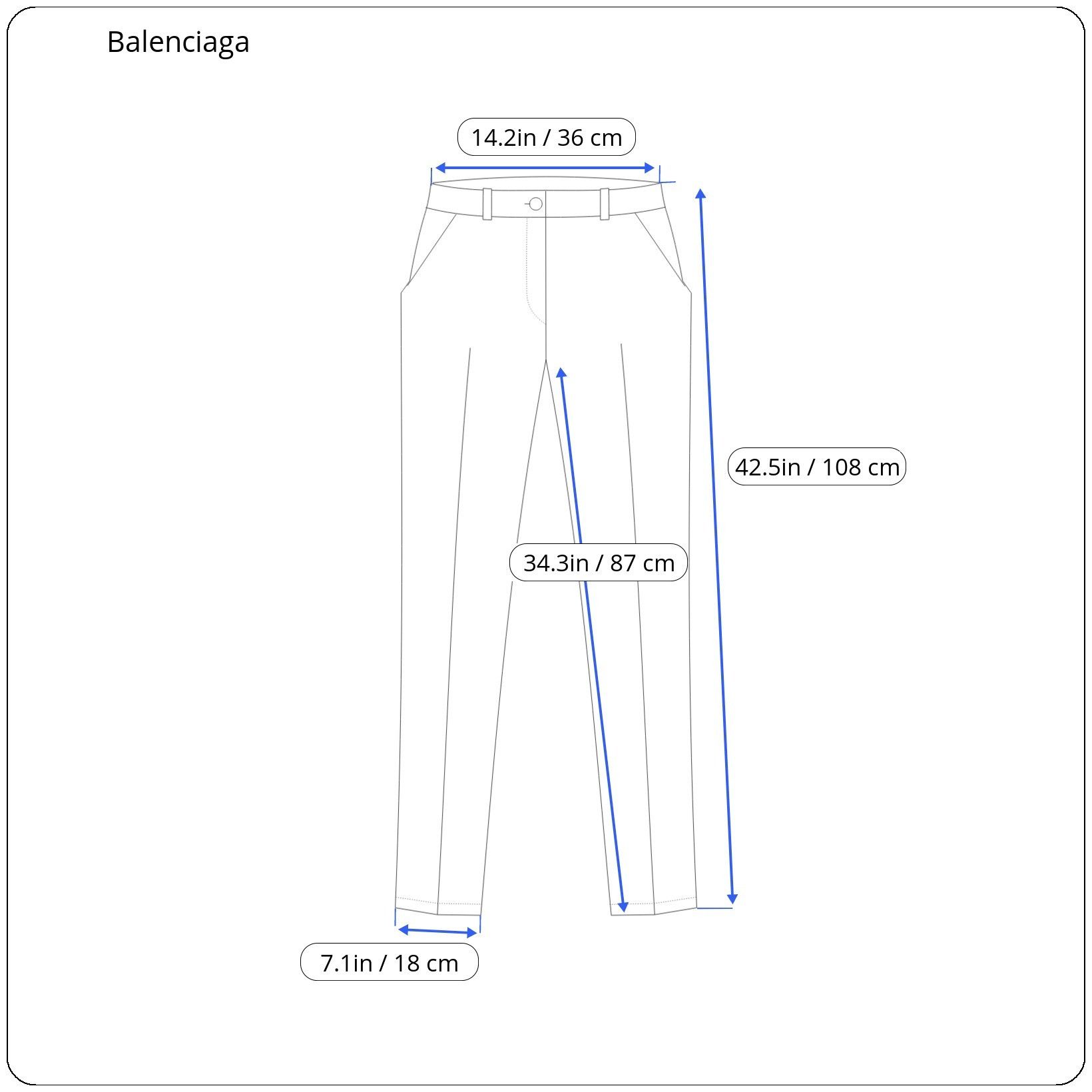 Balenciaga ⚡️QUICK SALE⚡️2005 Balenciaga Grey Silk Pants Trousers Size 26" / US 2 / IT 38 - 8 Thumbnail