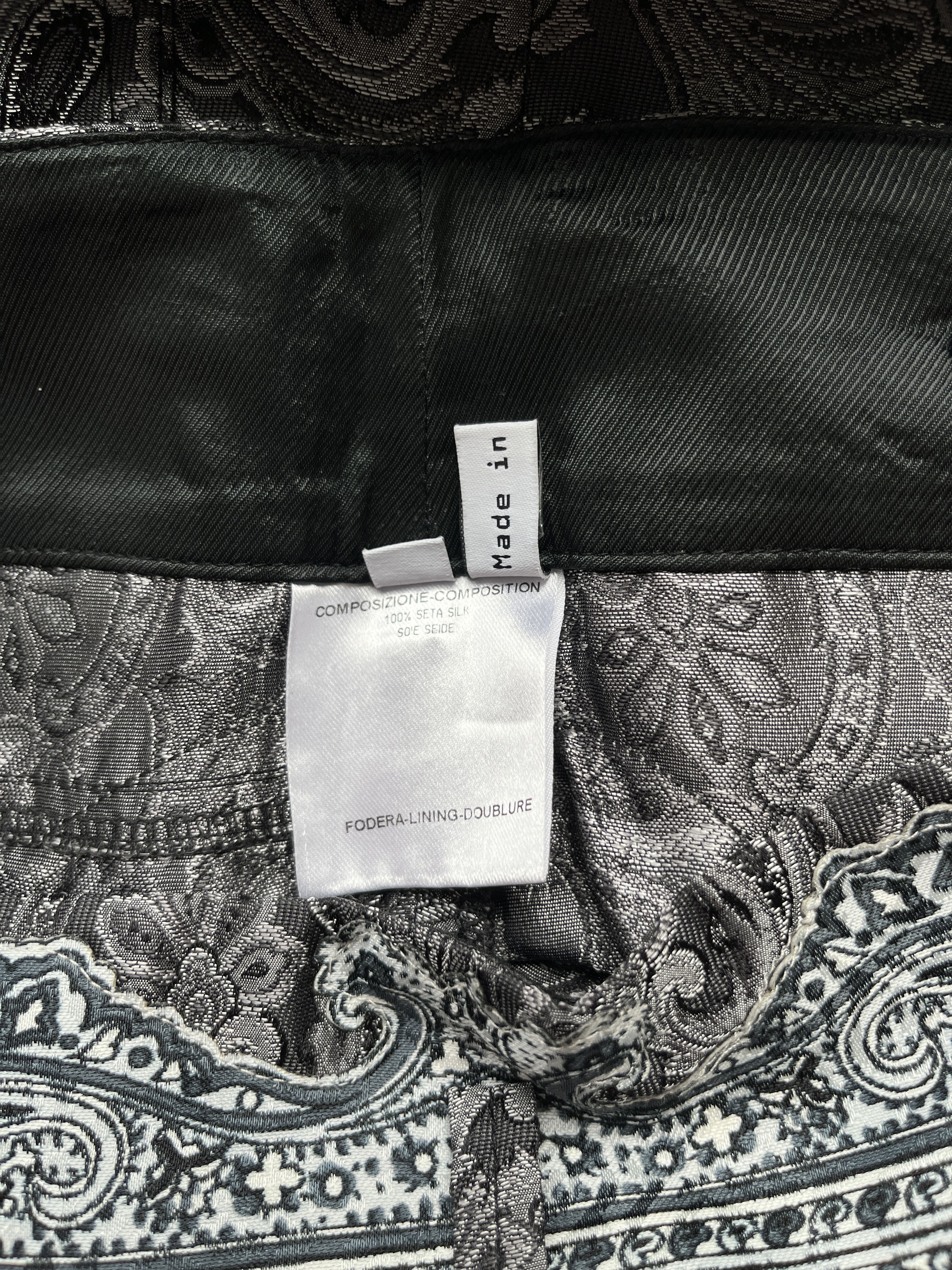 Balenciaga ⚡️QUICK SALE⚡️2005 Balenciaga Grey Silk Pants Trousers Size 26" / US 2 / IT 38 - 6 Thumbnail