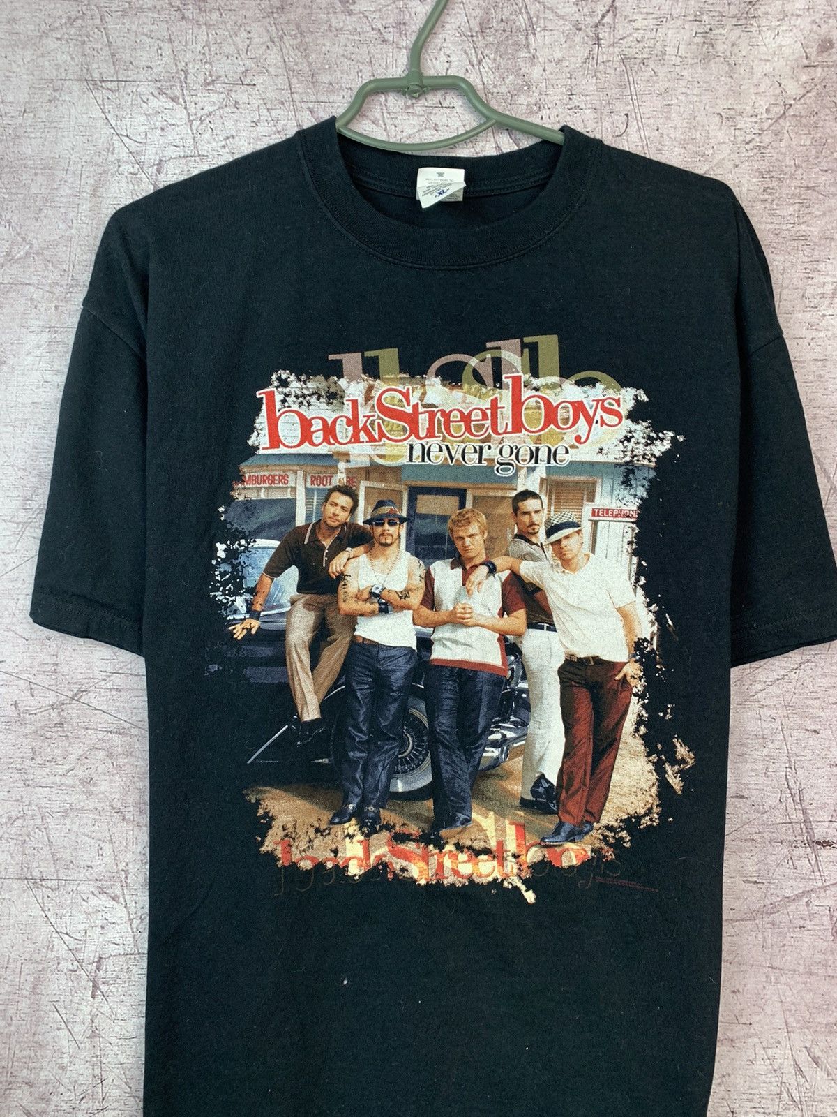 Anvil Vintage 2005 BackStreet Boys Tee Size US XL / EU 56 / 4 - 2 Thumbnail