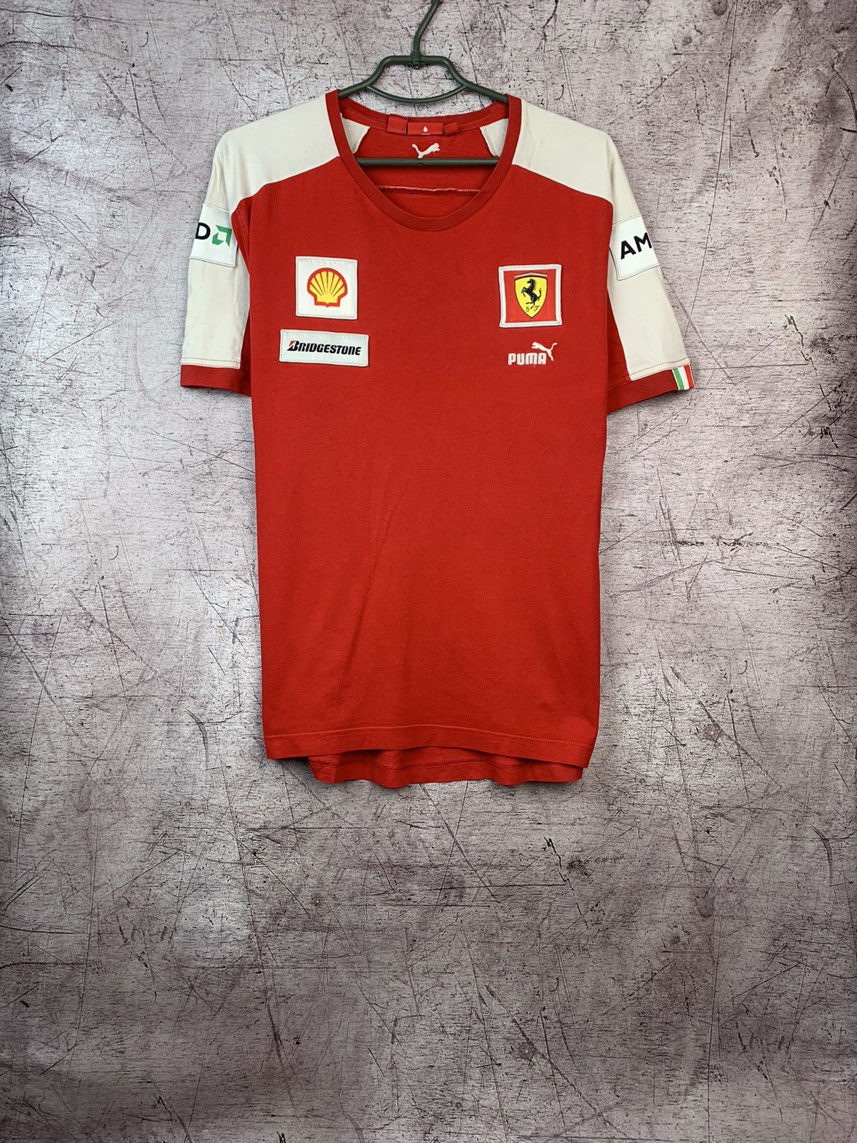Ferrari × Puma Vintage Puma Ferrari F1 T Shirt Size US XL / EU 56 / 4 - 1 Thumbnail