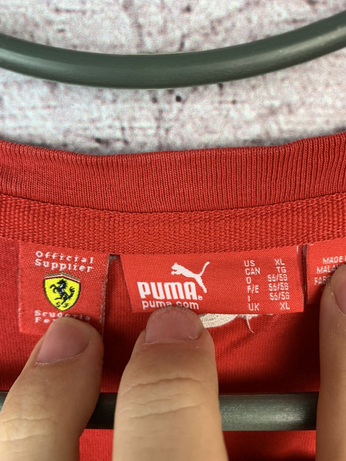 Ferrari × Puma Vintage Puma Ferrari F1 T Shirt Size US XL / EU 56 / 4 - 7 Thumbnail