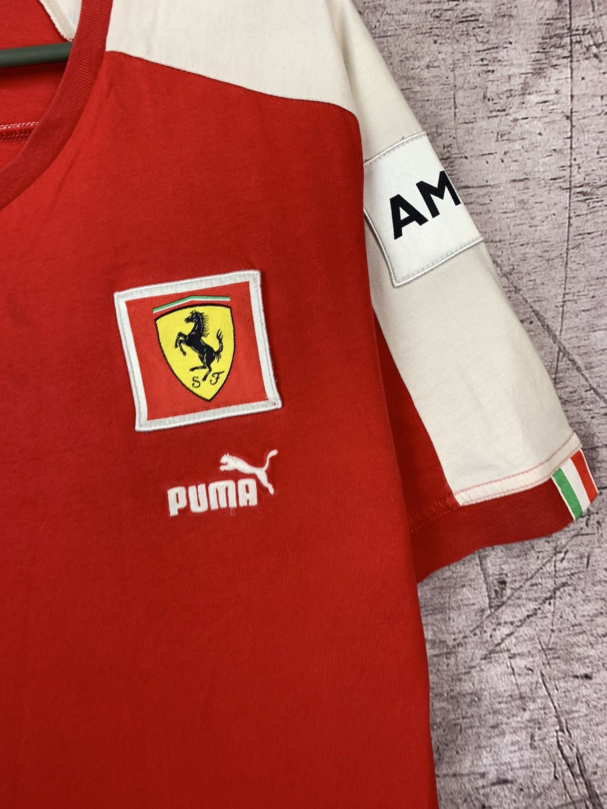 Ferrari × Puma Vintage Puma Ferrari F1 T Shirt Size US XL / EU 56 / 4 - 9 Thumbnail