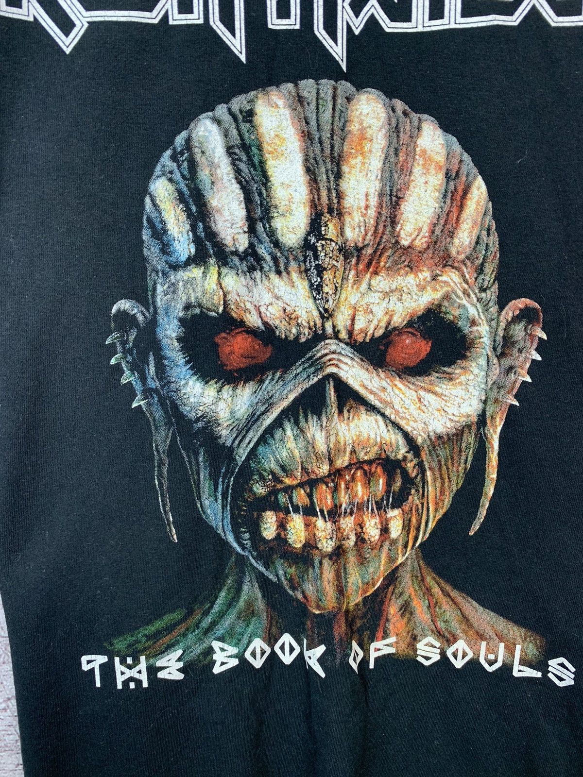 Band Tees Iron Maiden The Book Of Souls Europe Tour T shirt Size US L / EU 52-54 / 3 - 5 Thumbnail
