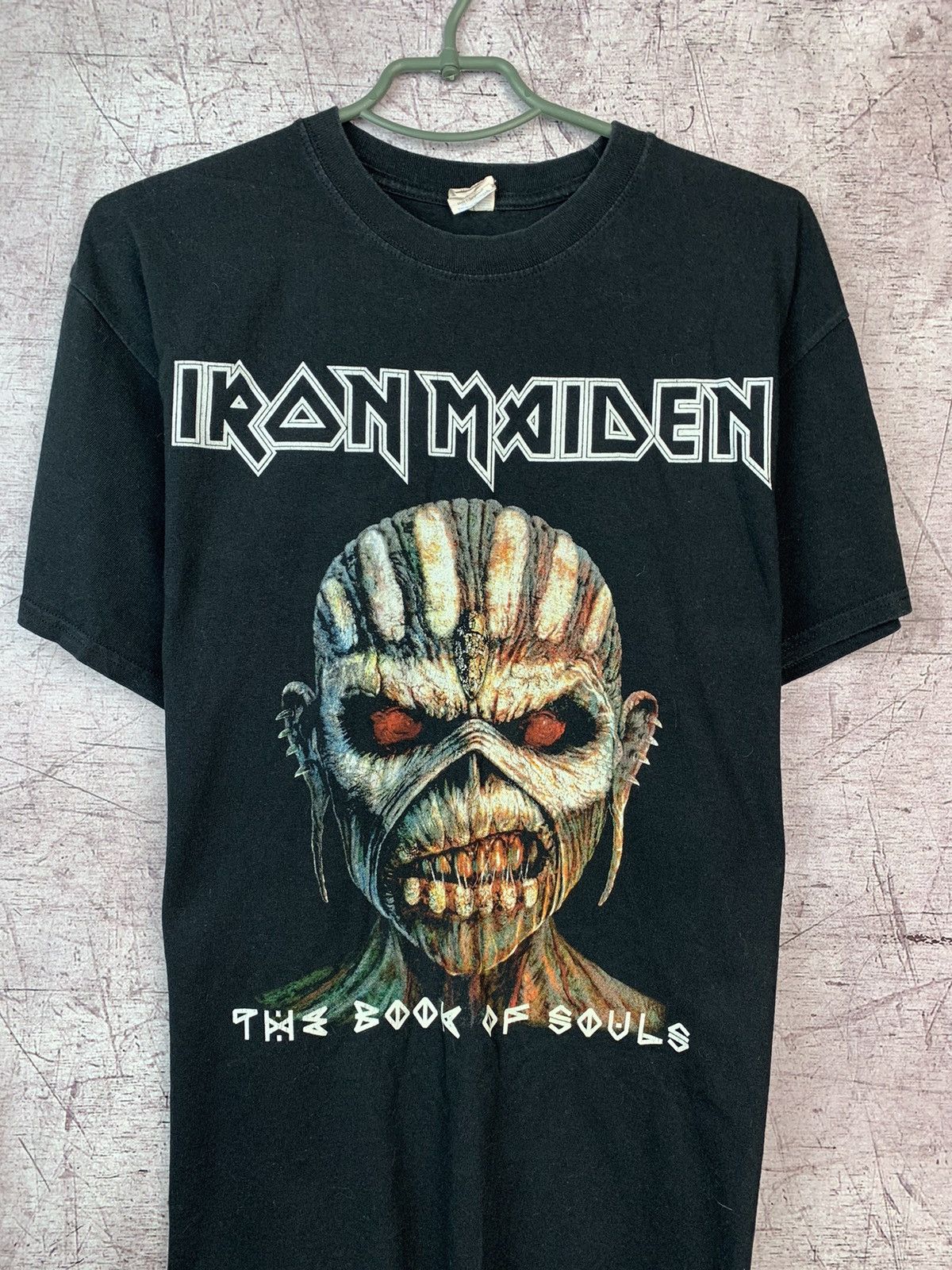 Band Tees Iron Maiden The Book Of Souls Europe Tour T shirt Size US L / EU 52-54 / 3 - 3 Thumbnail