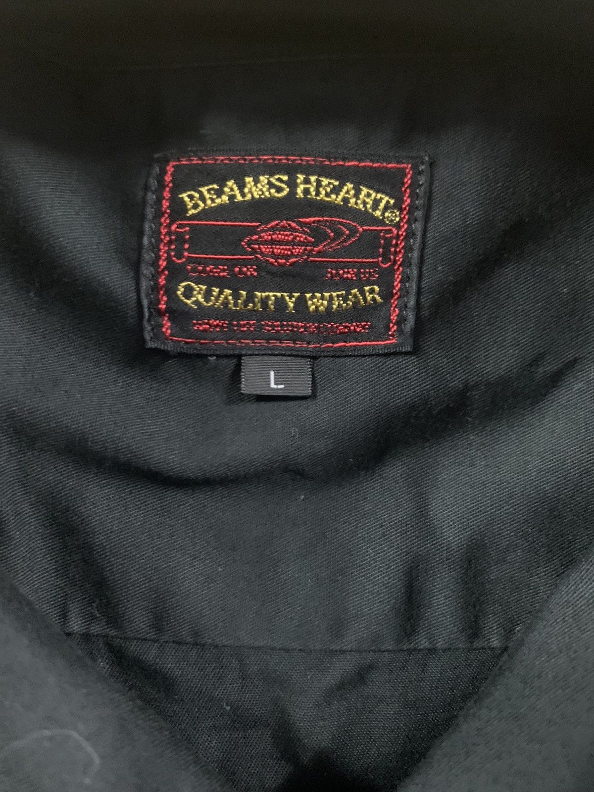 Beams Plus Beams Heart Rockabilly Bowling Work shirt Size US L / EU 52-54 / 3 - 3 Thumbnail