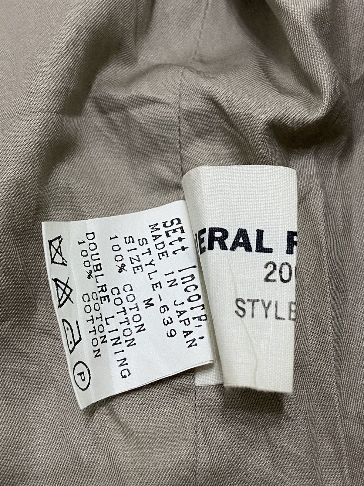 General Research General Research 2000 Style 639 Hidden Zip Jacket Size US L / EU 52-54 / 3 - 14 Thumbnail