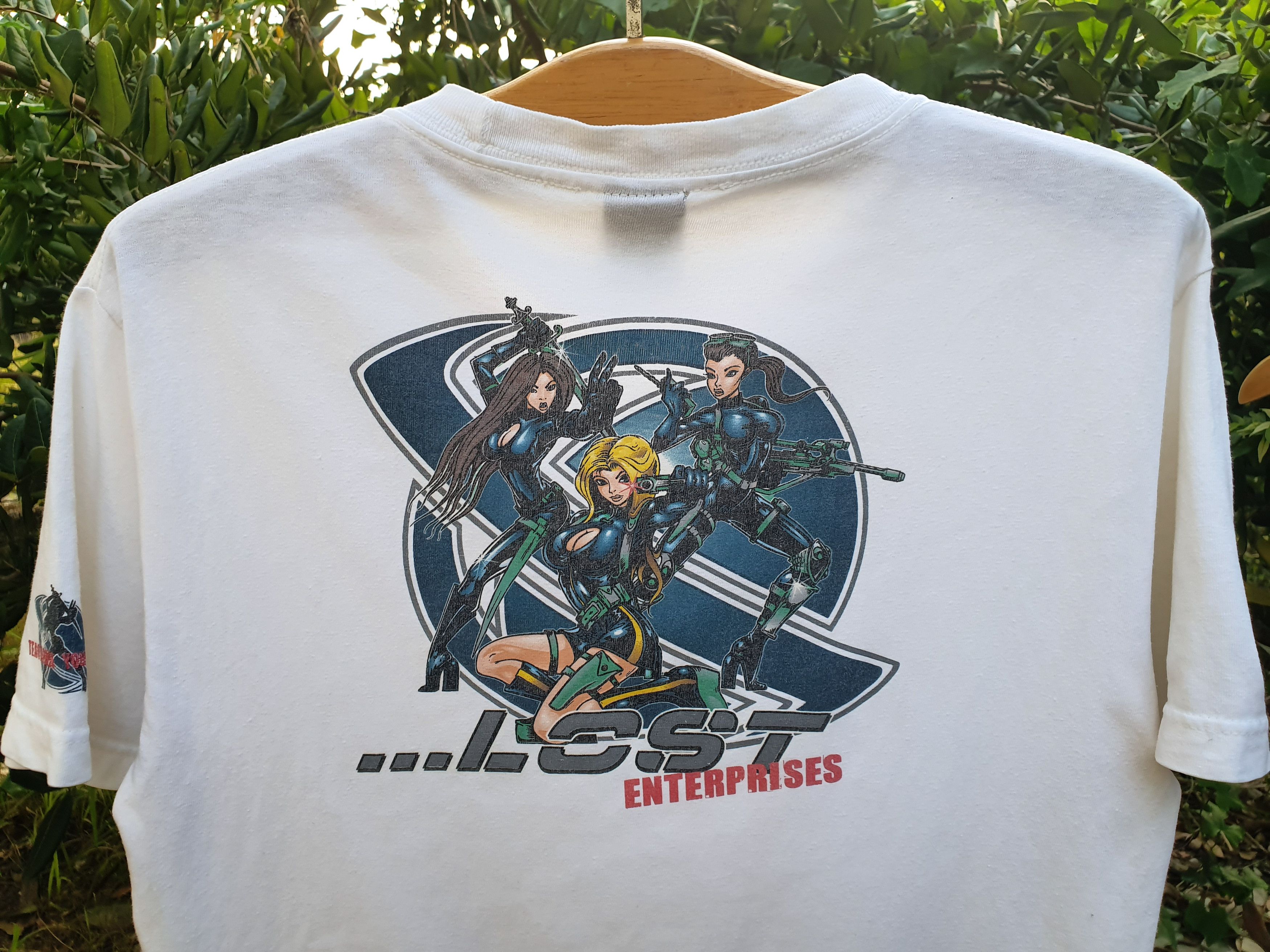 Lost Enterprises × Vintage Rare! Vintage Lost Enterprises Anime Girls Tshirt Size US M / EU 48-50 / 2 - 7 Thumbnail